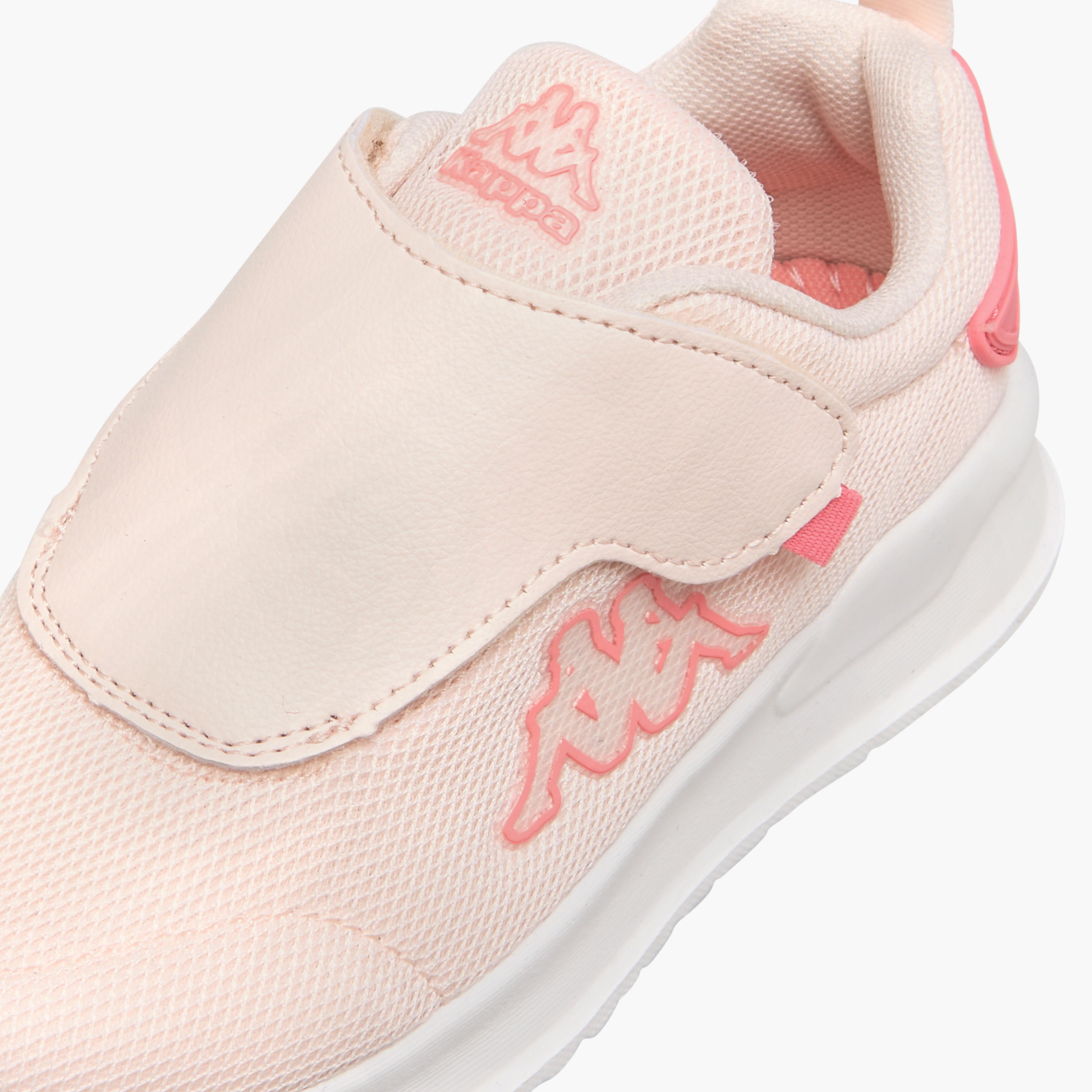 Kappa Girls' Pull Tab Detail Sports Shoes with Hook and Loop Closure-girls-shoes-sports-image-4