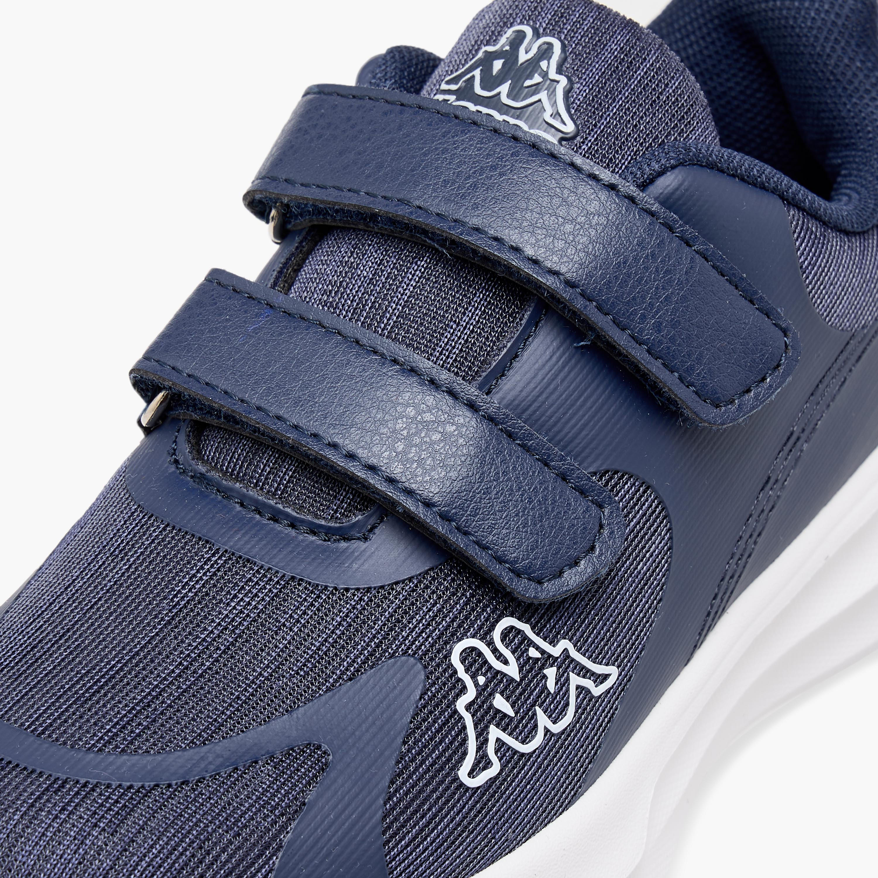 Kappa Kids' Pull Tab Detail Sports Shoes with Hook and Loop Closure-boys-shoes-sneakers-image-4