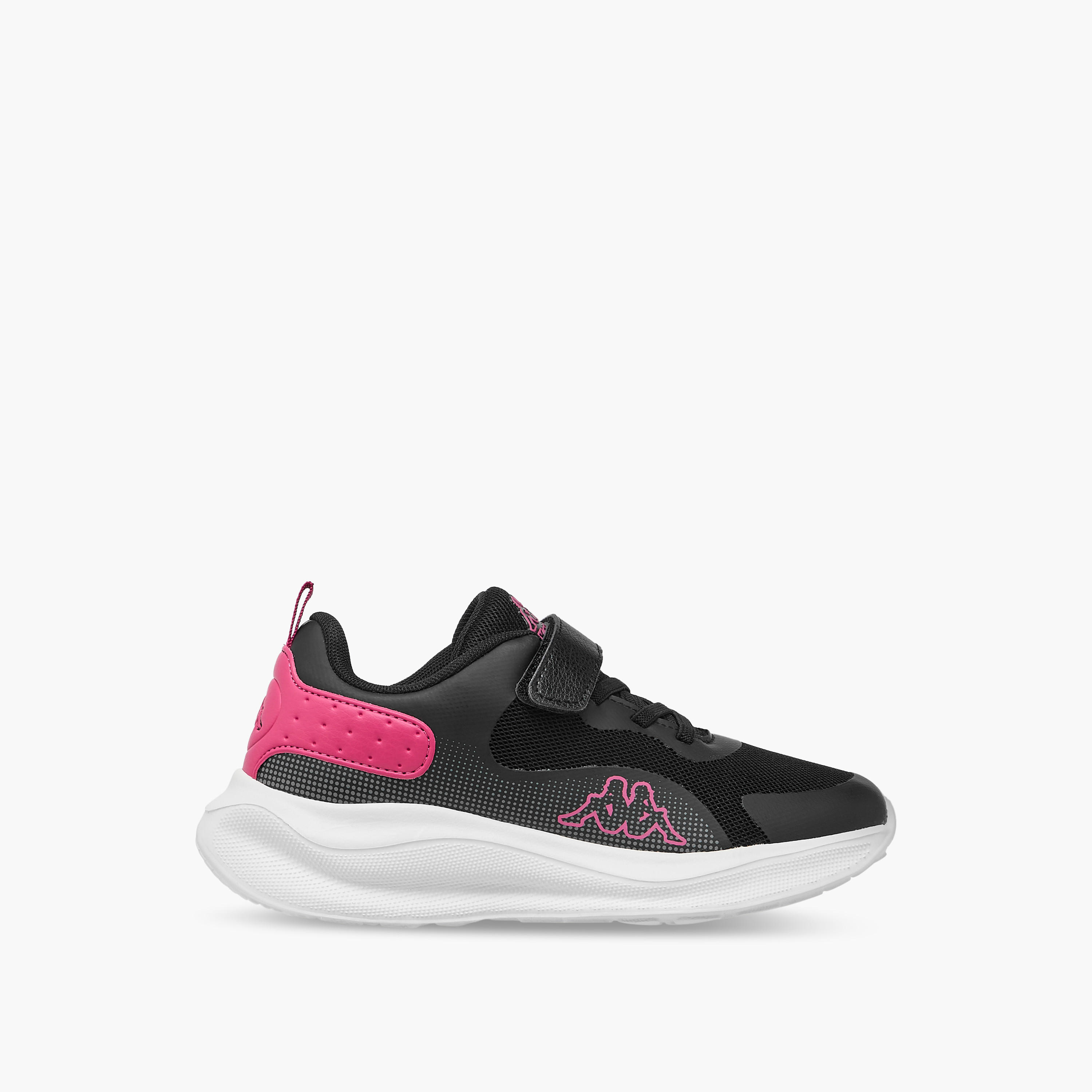 Kappa Girls Panelled Hook & Loop Walking Shoes-girls-shoes-sports-image-3