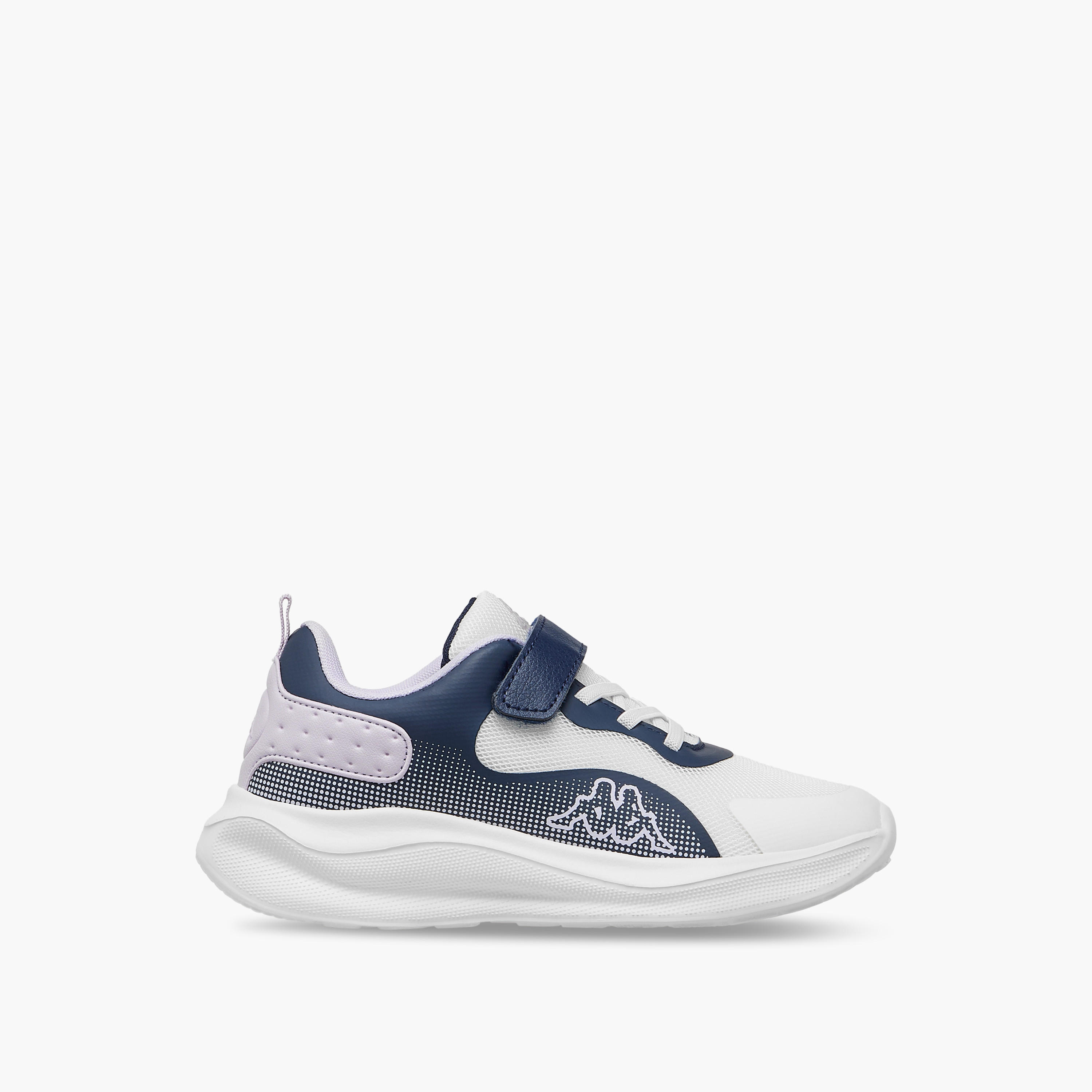 Kappa Girls Panelled Hook & Loop Walking Shoes-girls-shoes-sports-image-3