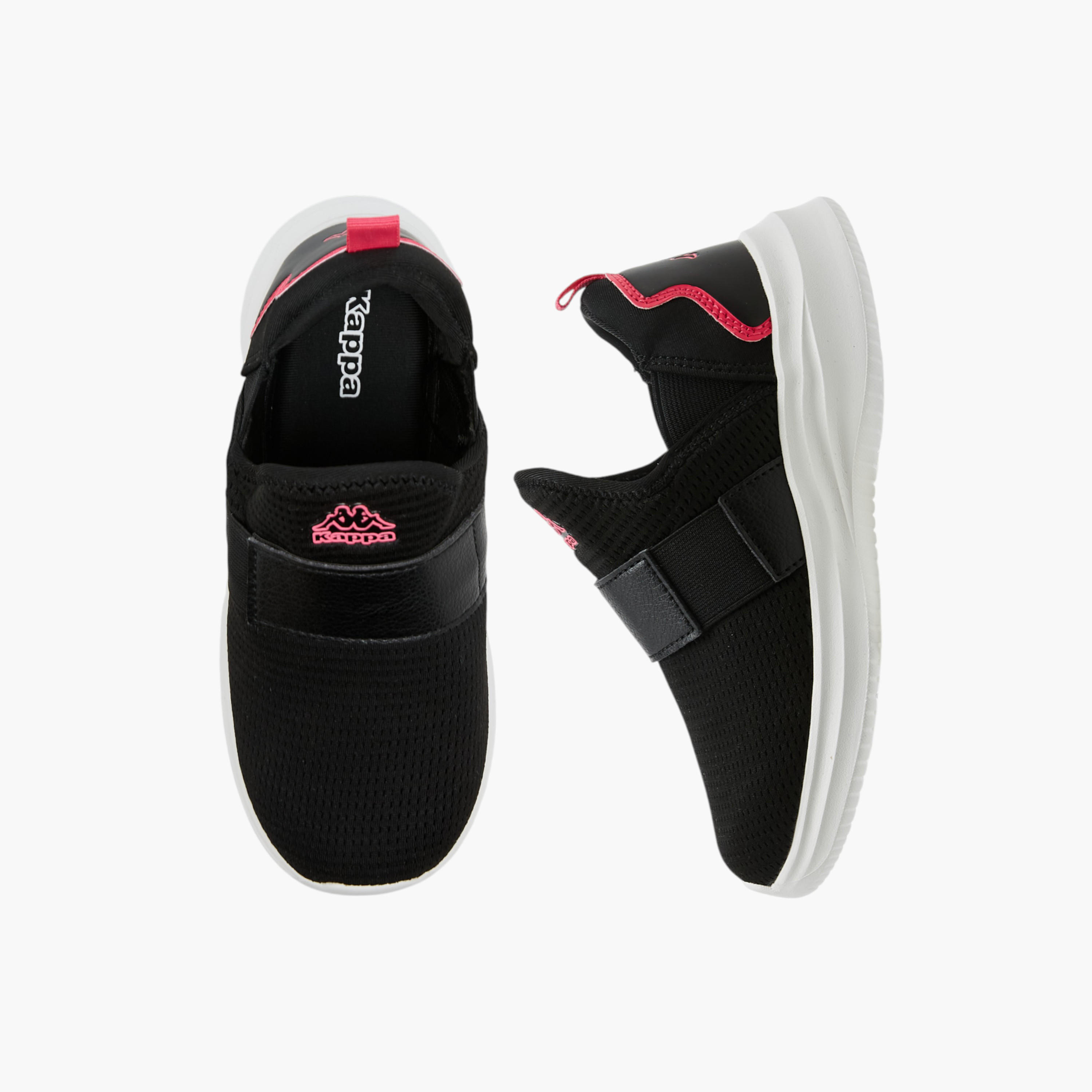 Kappa Girls Panelled Slip-On Walking Shoes-girls-shoes-sports-image-1
