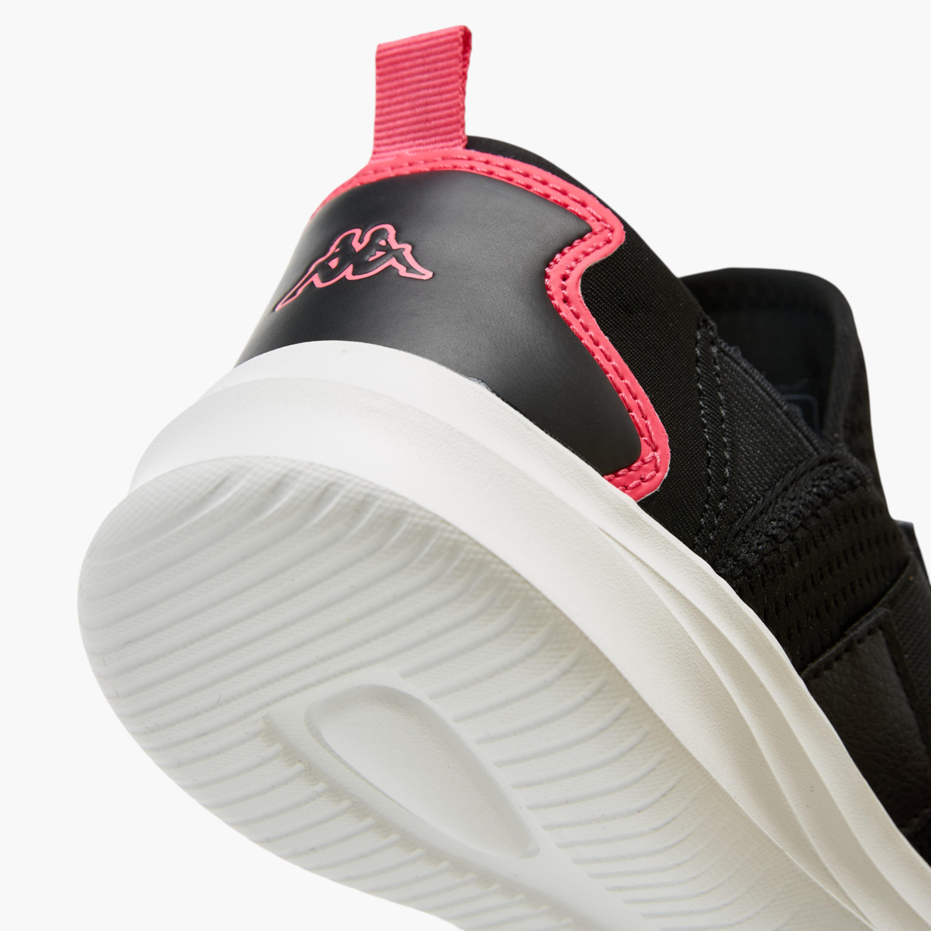 Kappa Girls Panelled Slip-On Walking Shoes-girls-shoes-sports-image-5