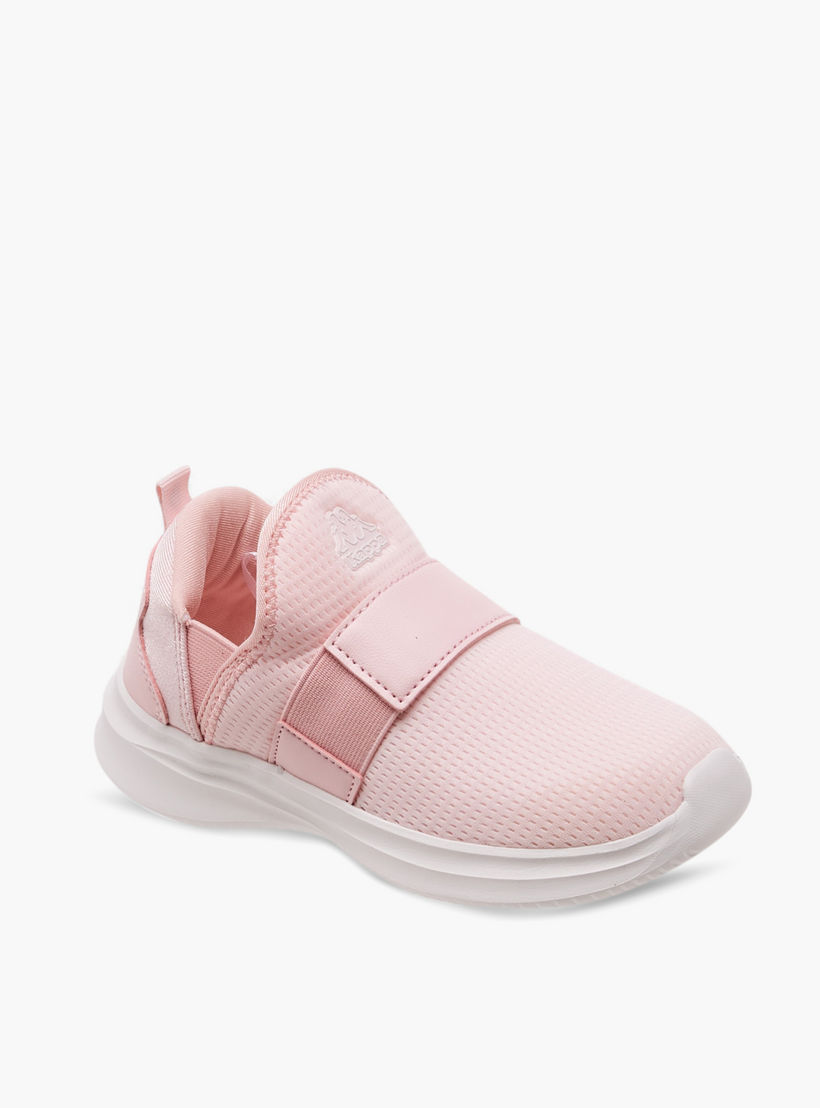 Kappa Girls Panelled Slip-On Walking Shoes-girls-shoes-sports-image-2