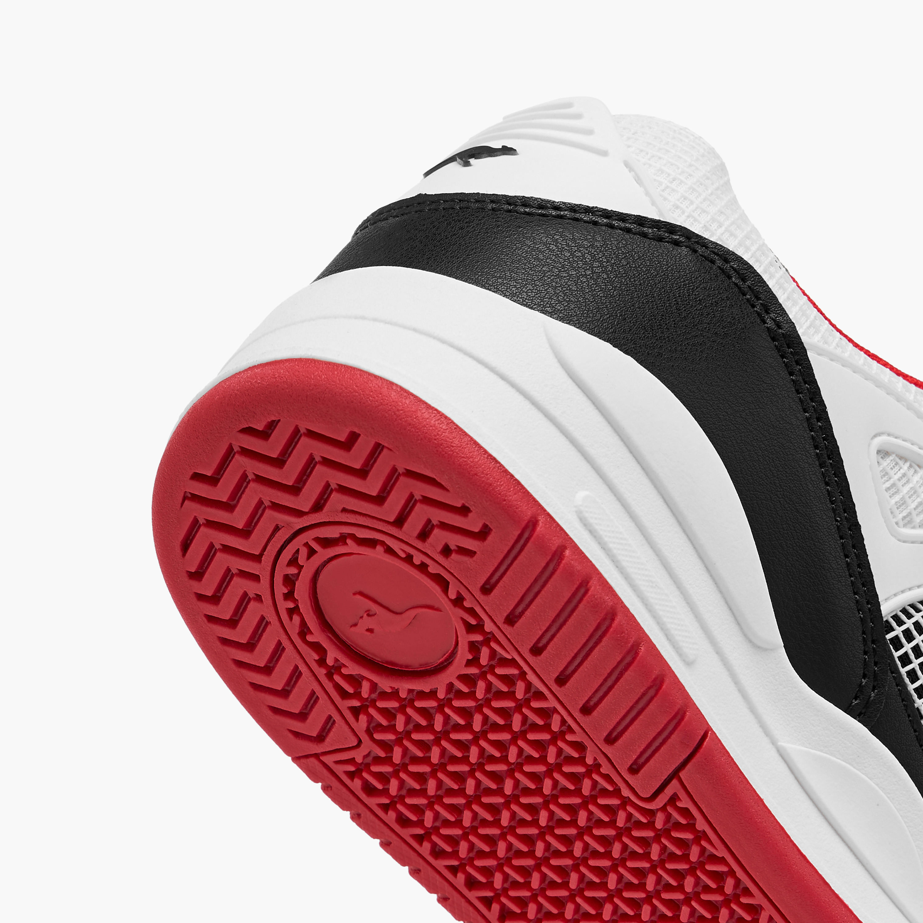 KangaROOS Kids' Panelled Sneakers with Hook and Loop Closure-girls-shoes-sneakers-image-5