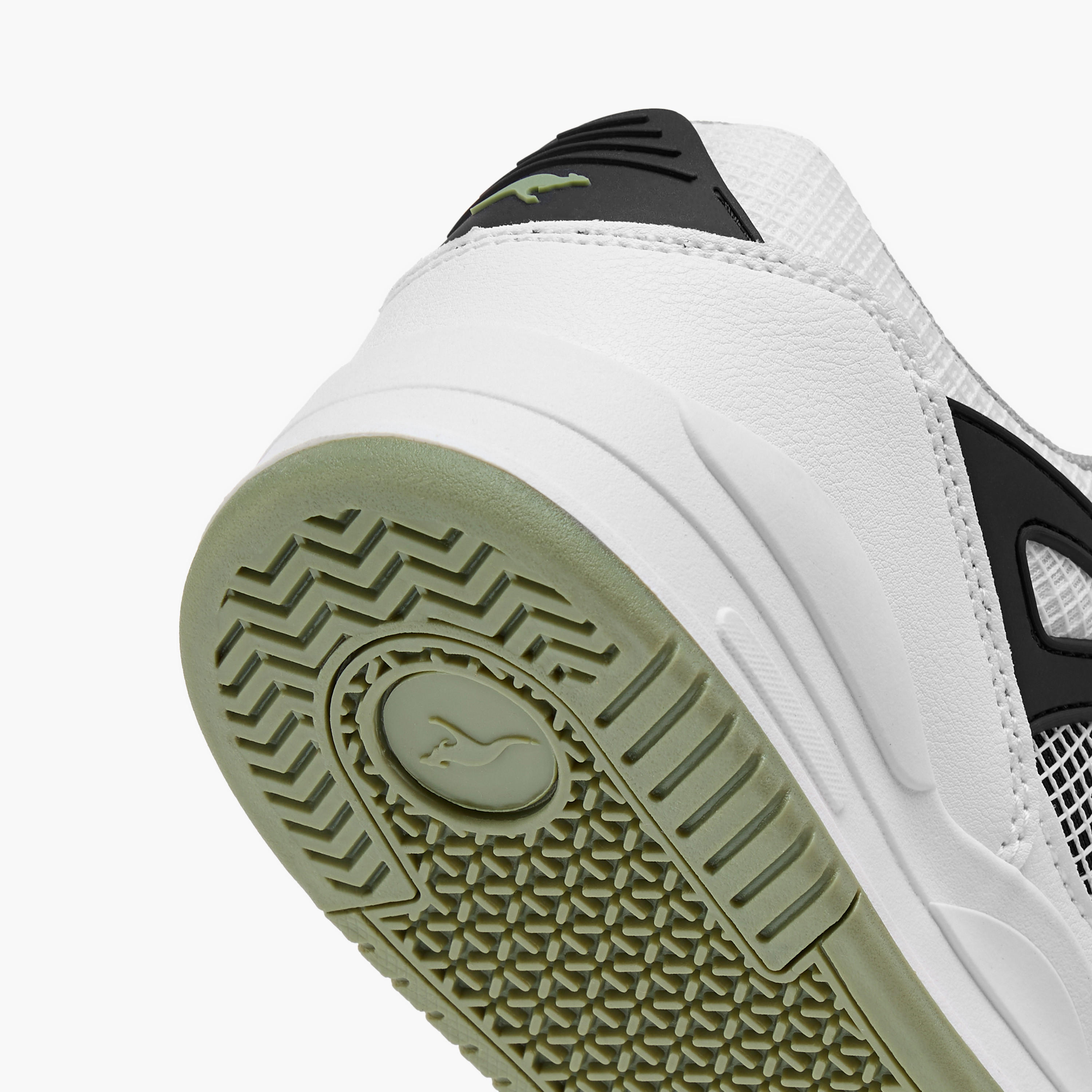 KangaROOS Kids' Panelled Sneakers with Hook and Loop Closure-girls-shoes-sneakers-image-5