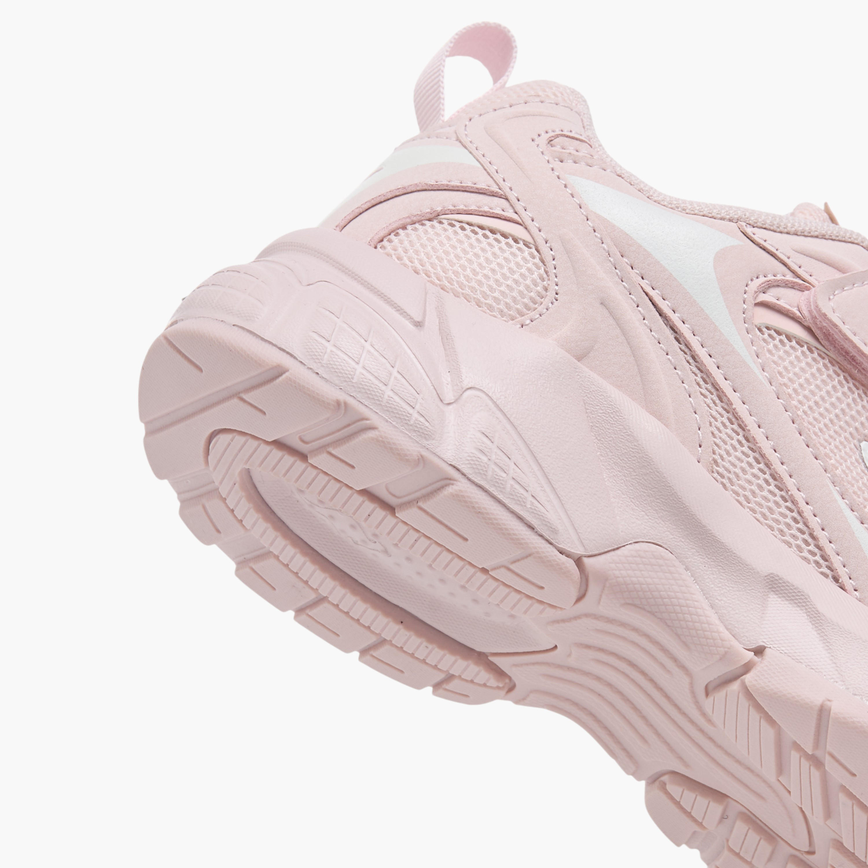 Kangaroos Girls Logo Detail Hook & Loop Walking Shoes-girls-shoes-sports-image-5