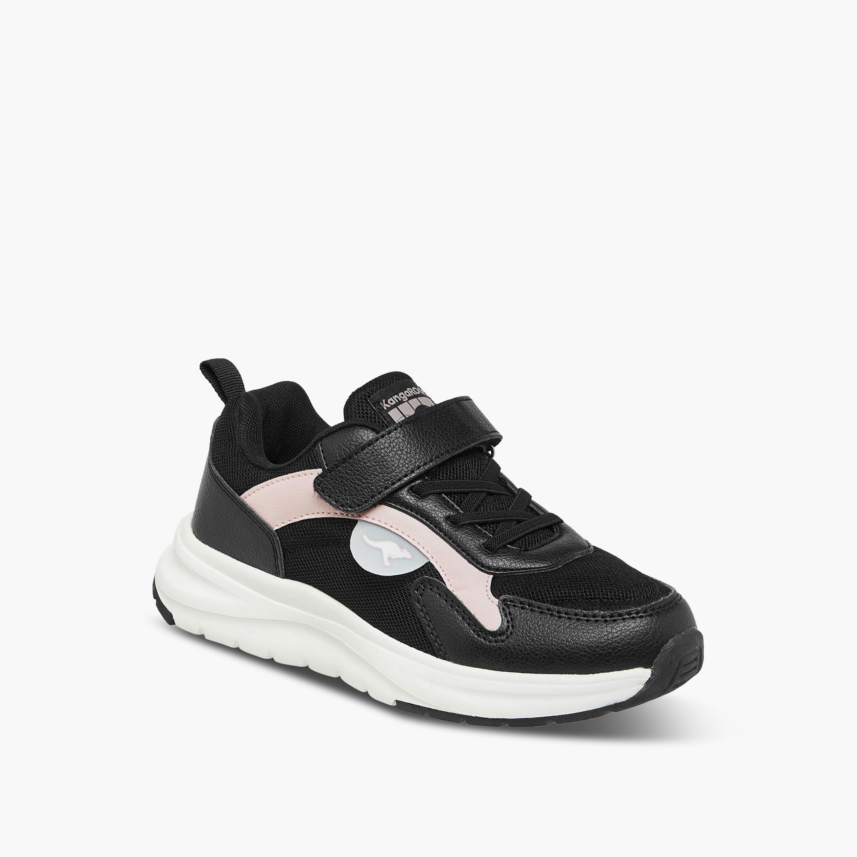 Kangaroos Girls Hook & Loop Walking Shoes-girls-shoes-sports-image-2