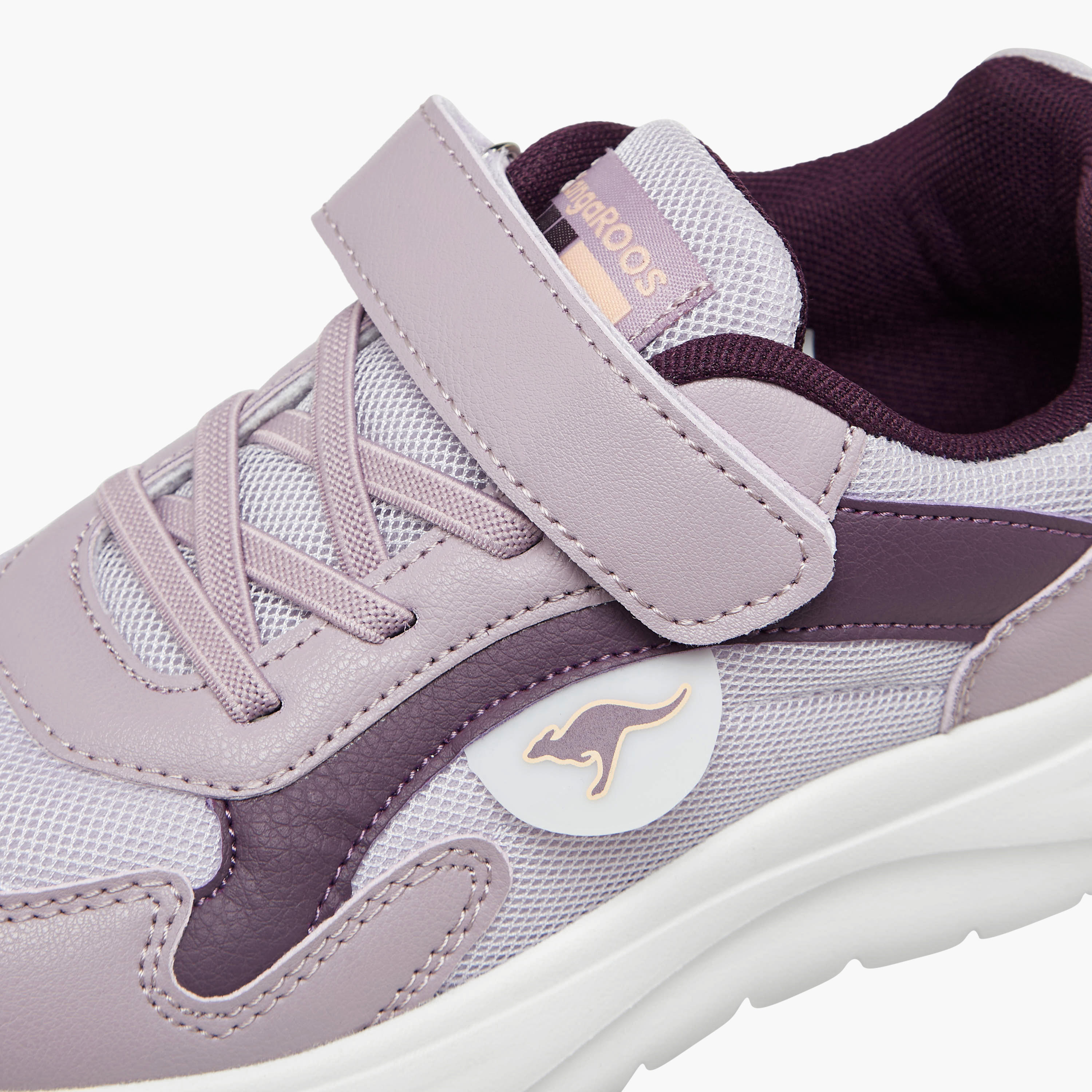 Kangaroos Girls Hook & Loop Walking Shoes-girls-shoes-sports-image-4