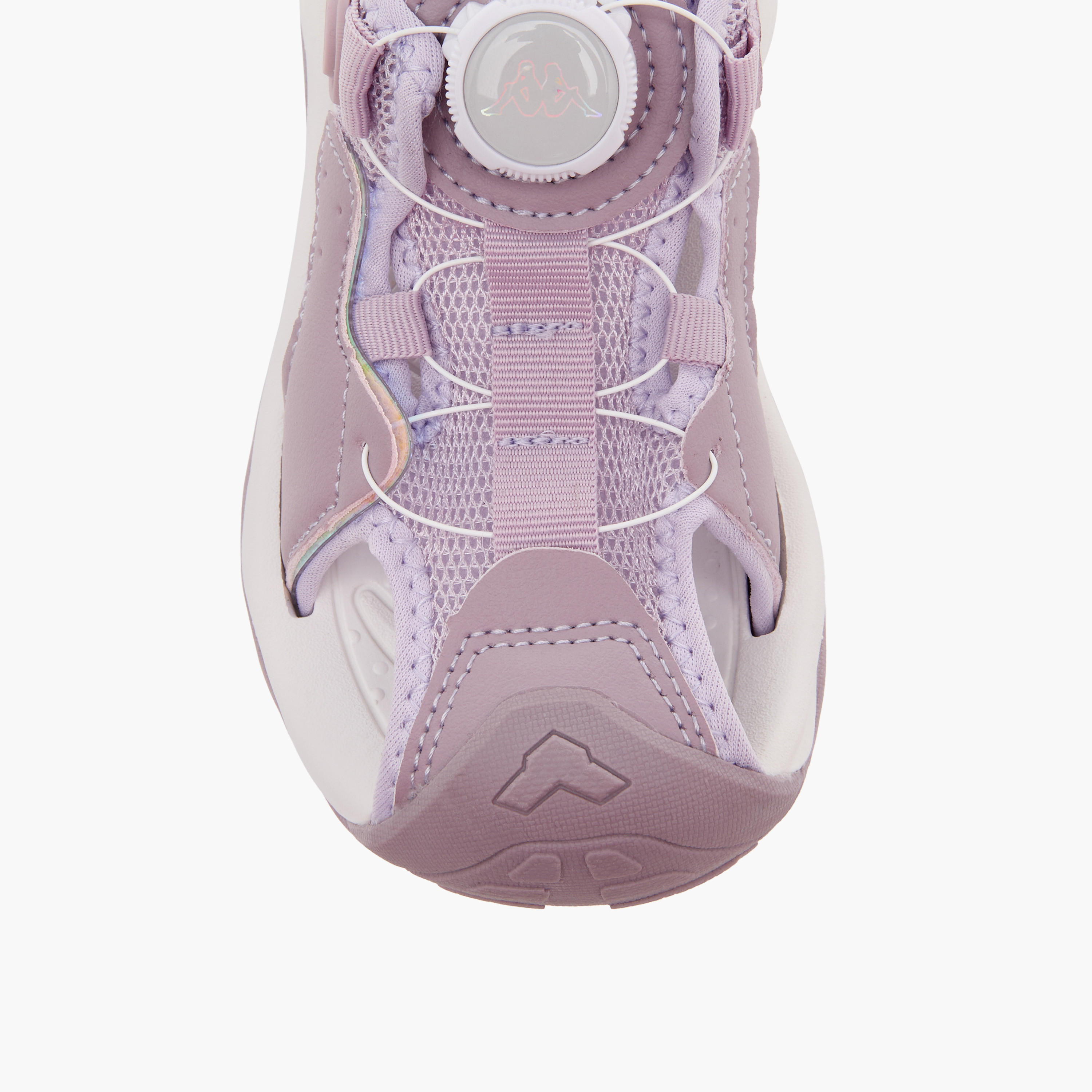 Kappa Girls' Textured Sandals with Rotating Buckle Closure-girls-shoes-sandals-image-3