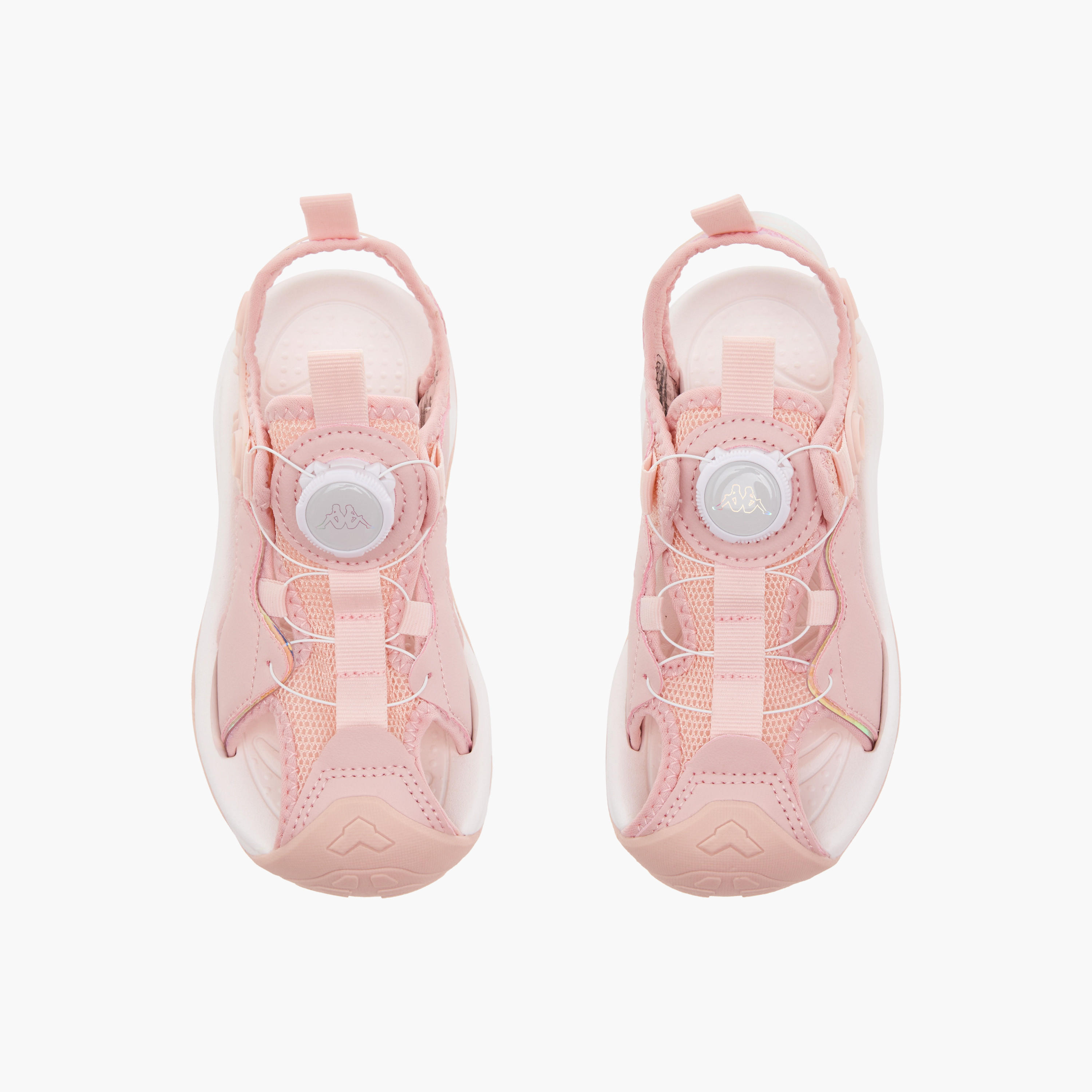 Kappa Girls' Textured Sandals with Rotating Buckle Closure-girls-shoes-sandals-image-1
