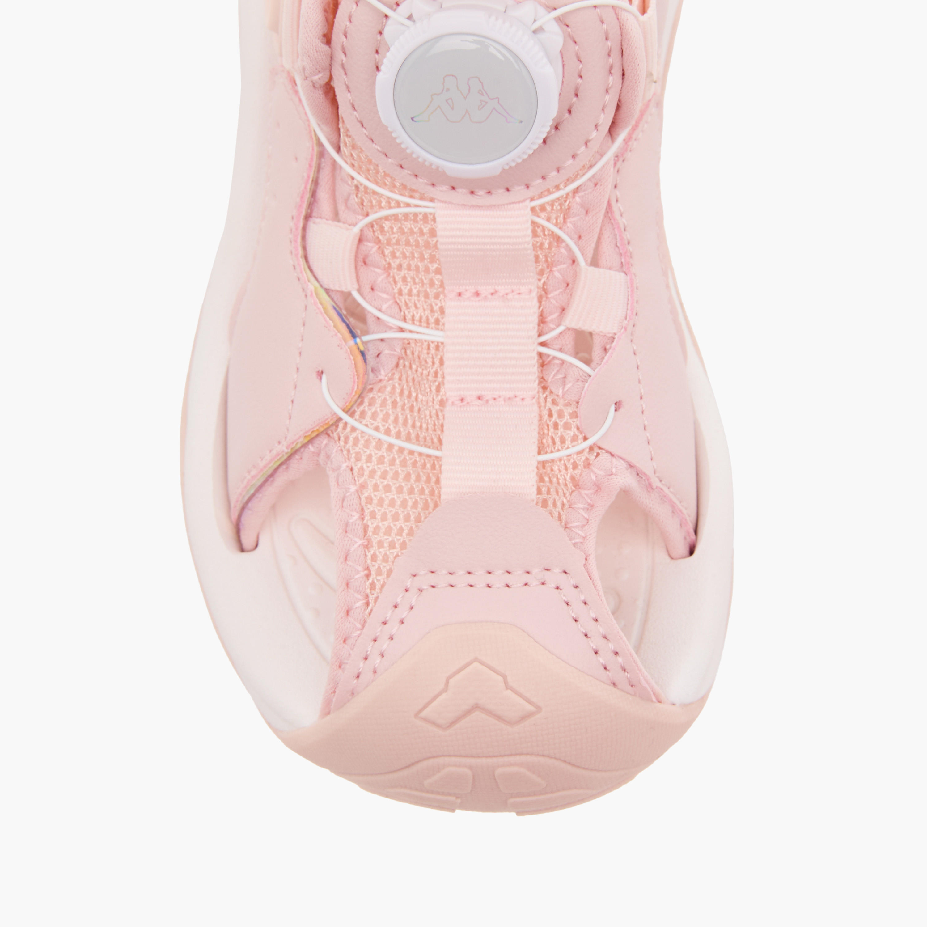 Kappa Girls' Textured Sandals with Rotating Buckle Closure-girls-shoes-sandals-image-3