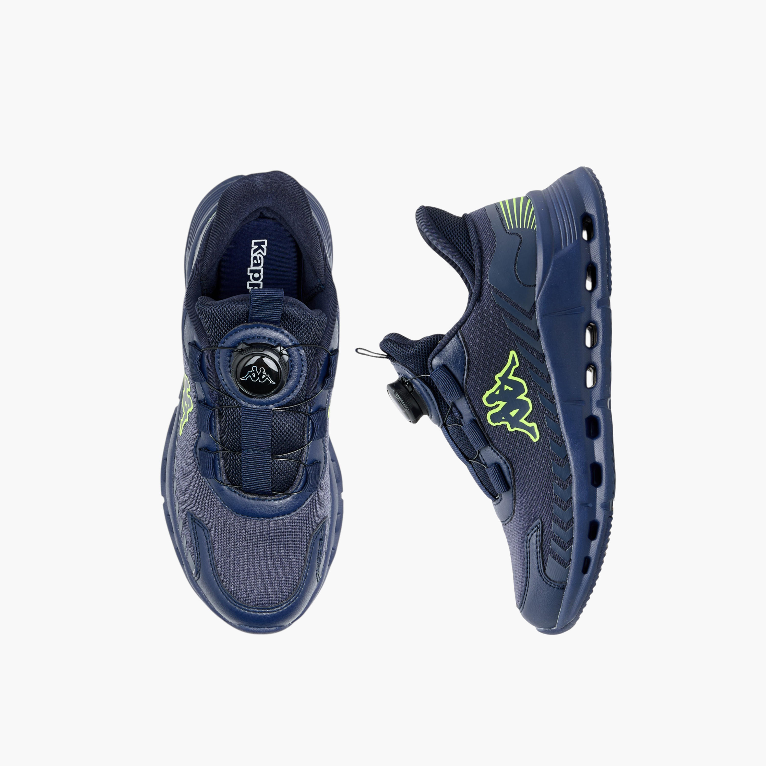 Kappa Boys Drawstring Cushioned Sole Walking Shoes-boys-shoes-sneakers-image-1