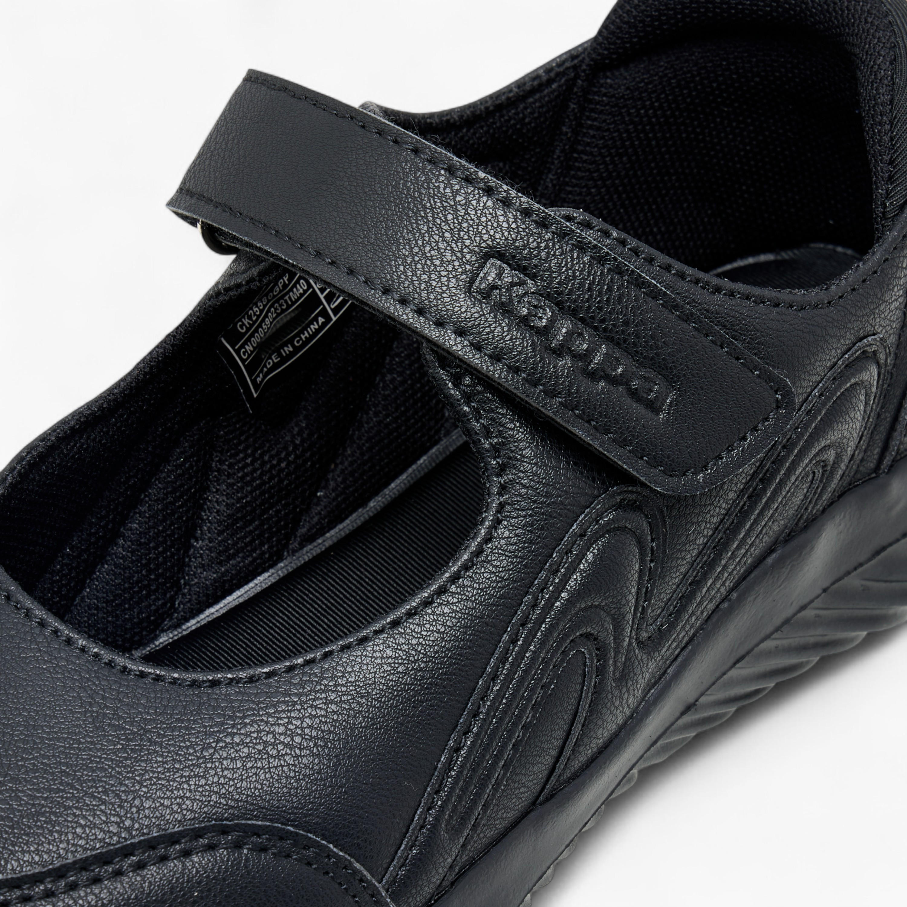 Kappa Girls' Panelled Mary Jane School Shoes with Hook and Loop Closure-girls-shoes-schoolshoes-image-4