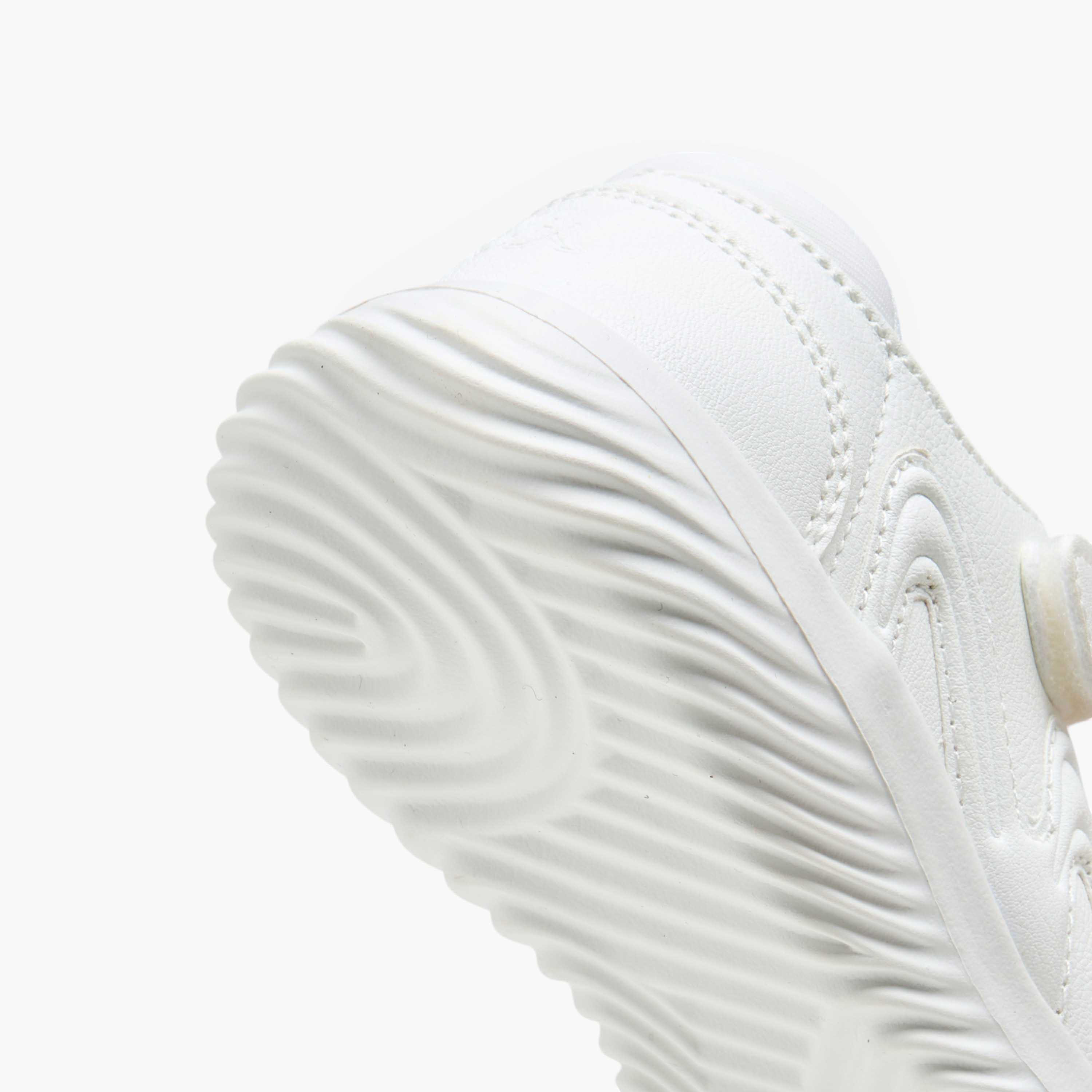 Kappa Girls' Panelled Mary Jane School Shoes with Hook and Loop Closure-girls-shoes-schoolshoes-image-5