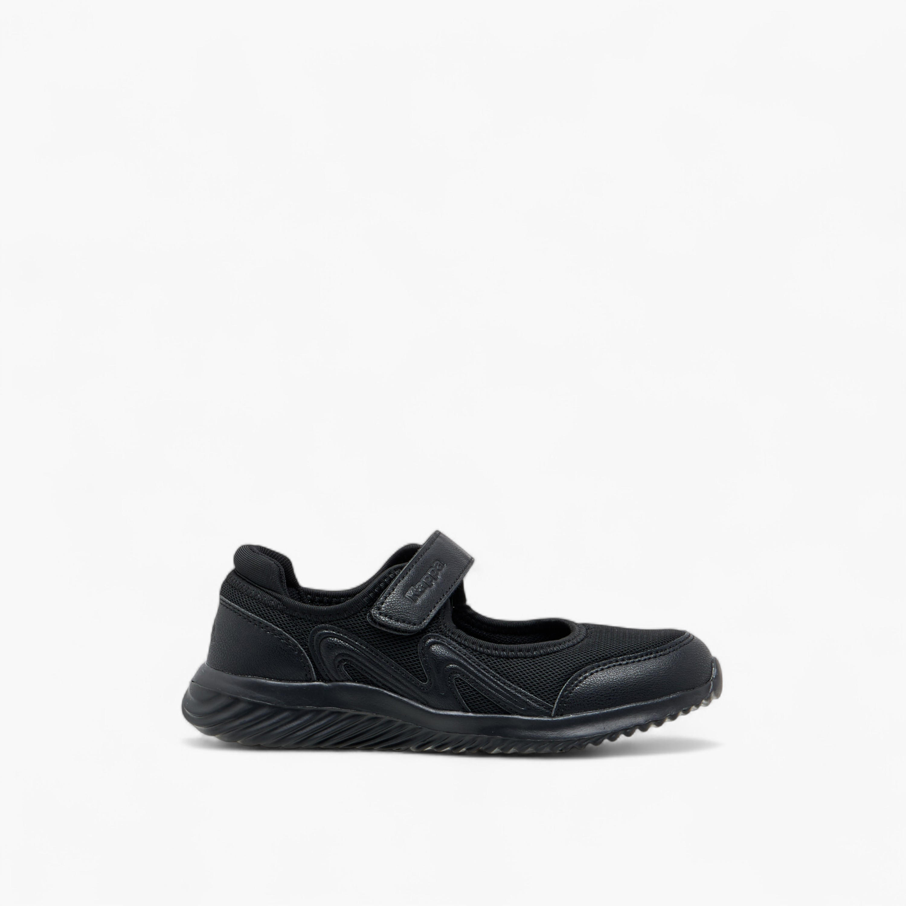 Kappa Girls' Textured School Shoes with Hook and Loop Closure-girls-shoes-schoolshoes-image-3