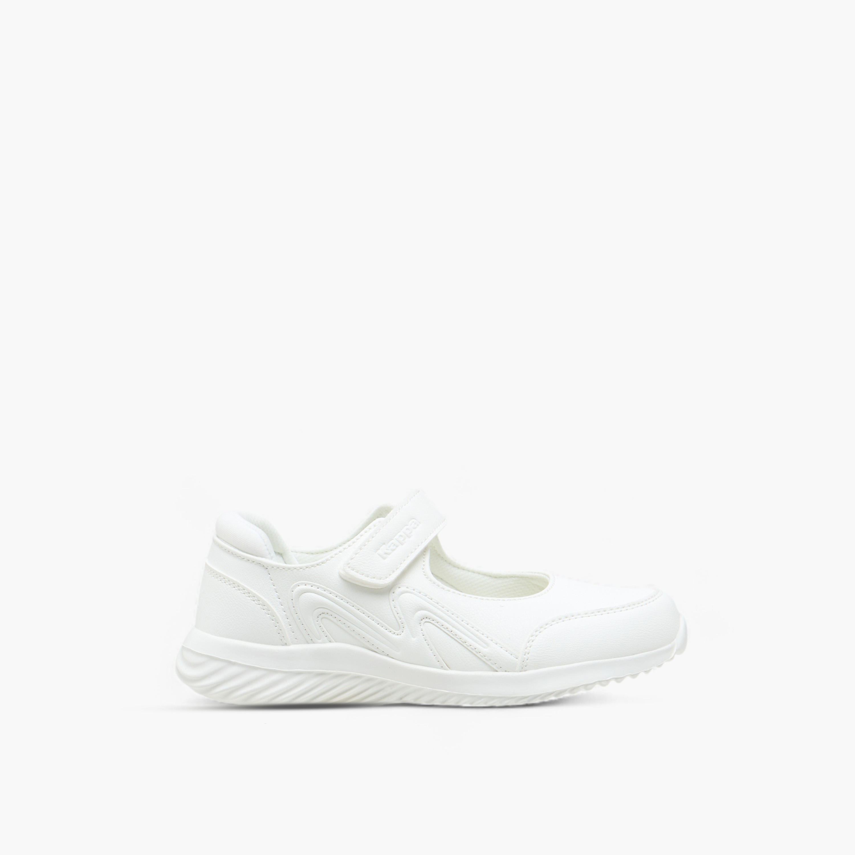 Kappa Girls' Textured School Shoes with Hook and Loop Closure-girls-shoes-schoolshoes-image-3