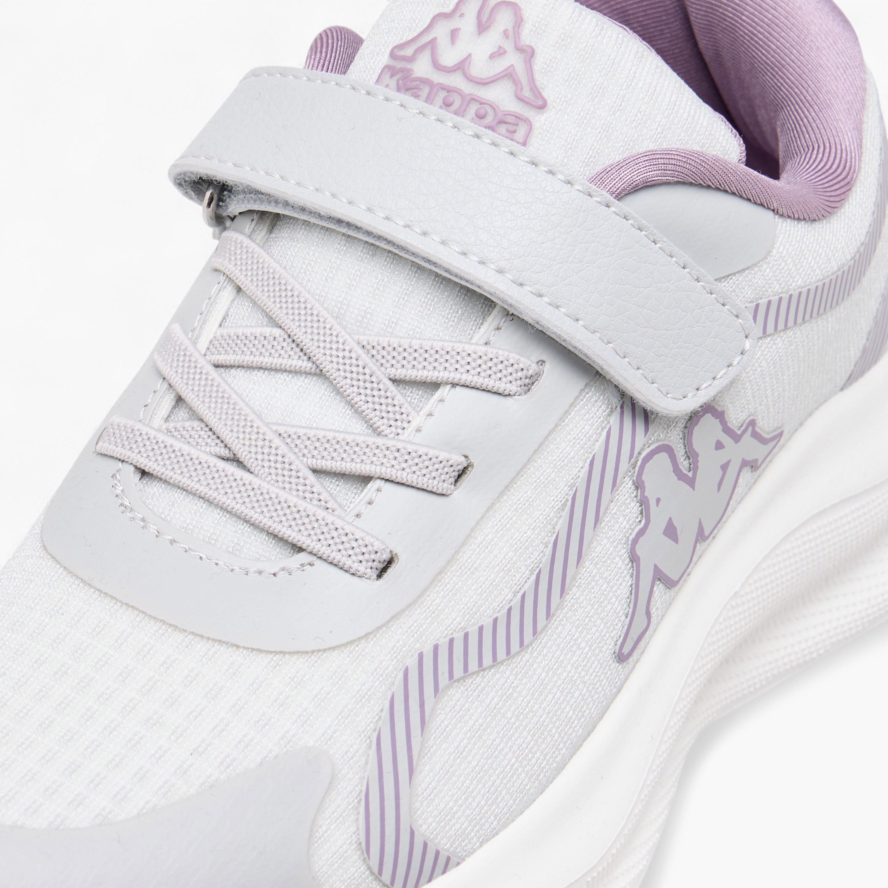Kappa Girls' Textured Sports Shoes with Hook and Loop Closure-girls-shoes-sports-image-4