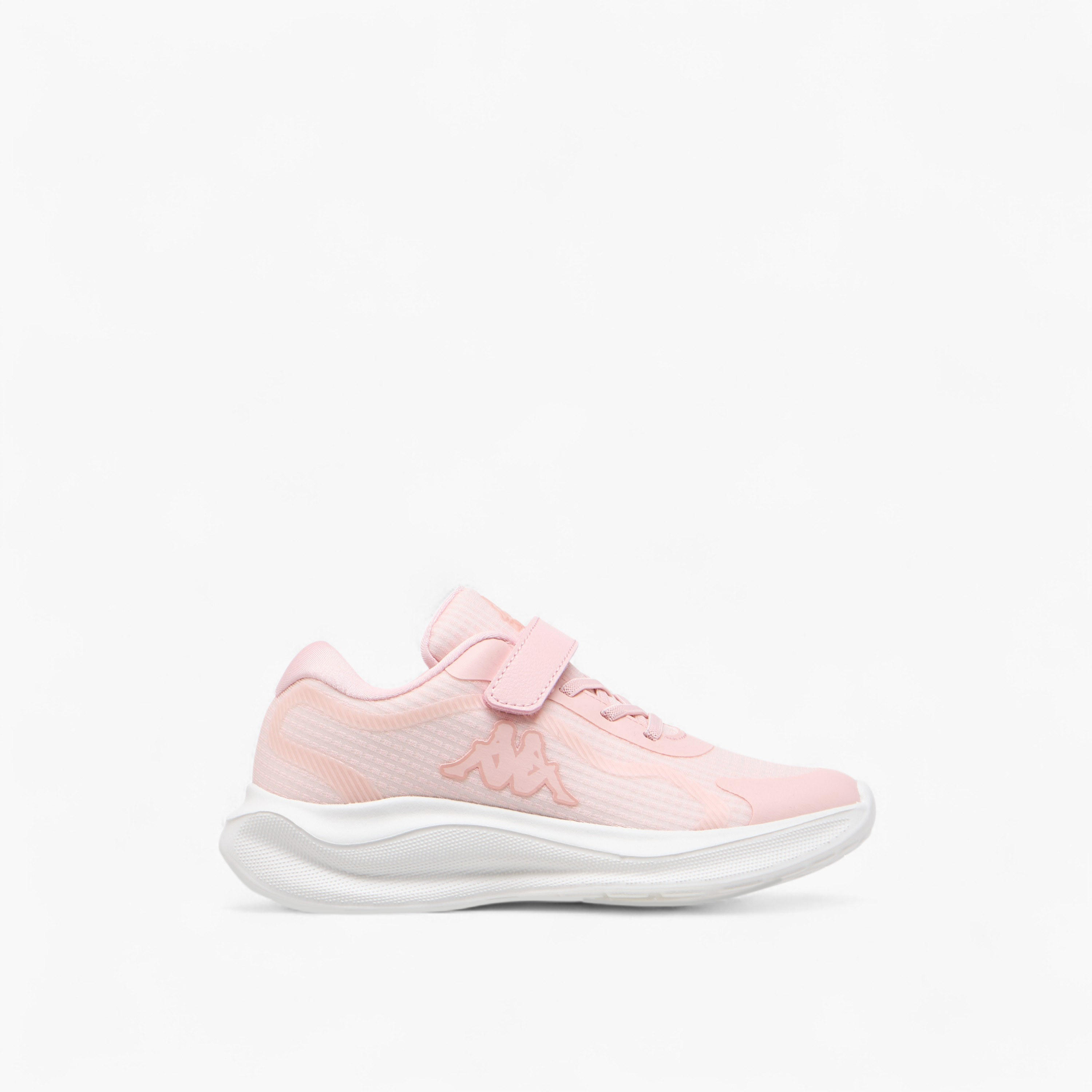 Kappa Girls' Textured Sports Shoes with Hook and Loop Closure-girls-shoes-sports-image-3
