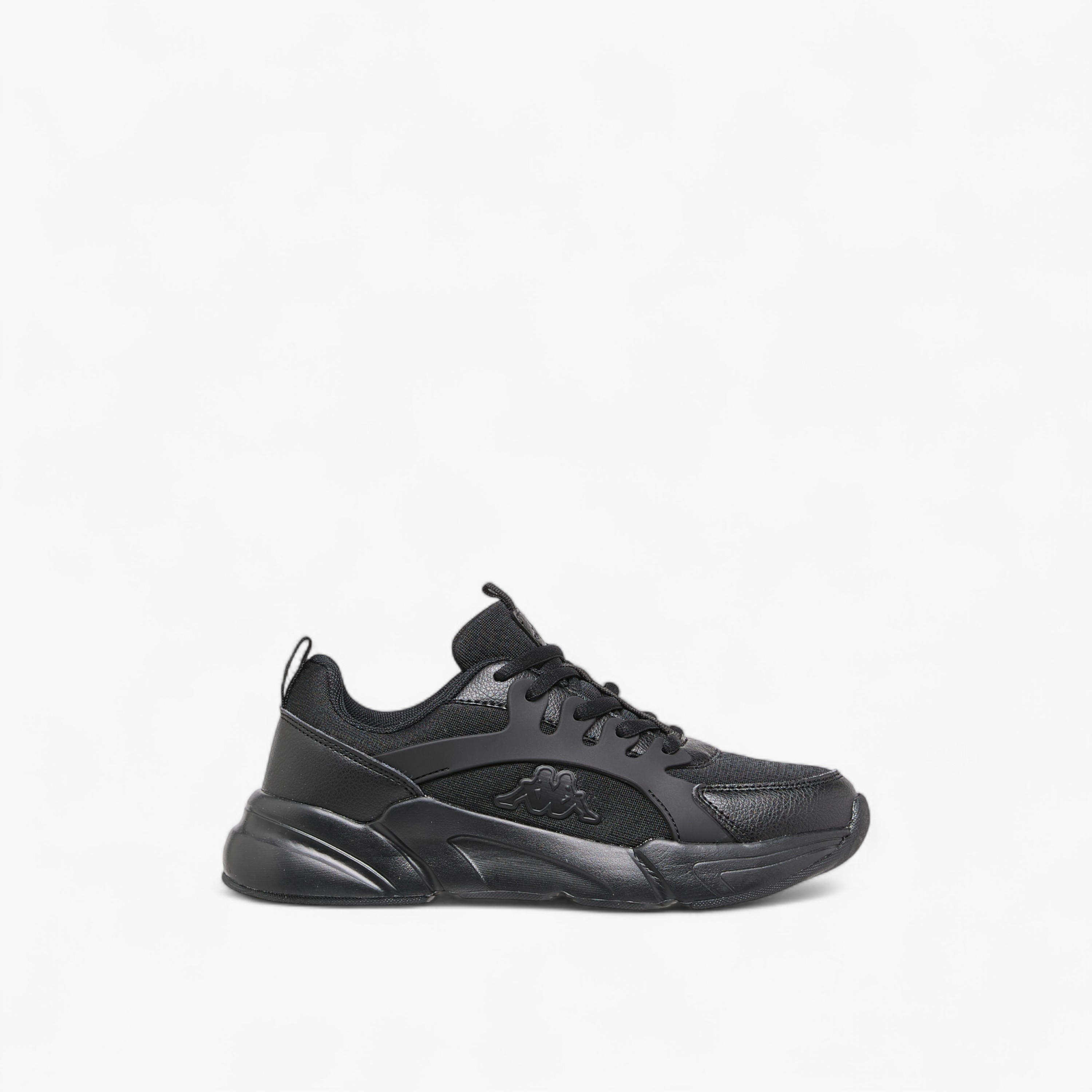 Kappa Kids' Logo Detail Sports Shoes with Lace-Up Closure-girls-shoes-schoolshoes-image-3