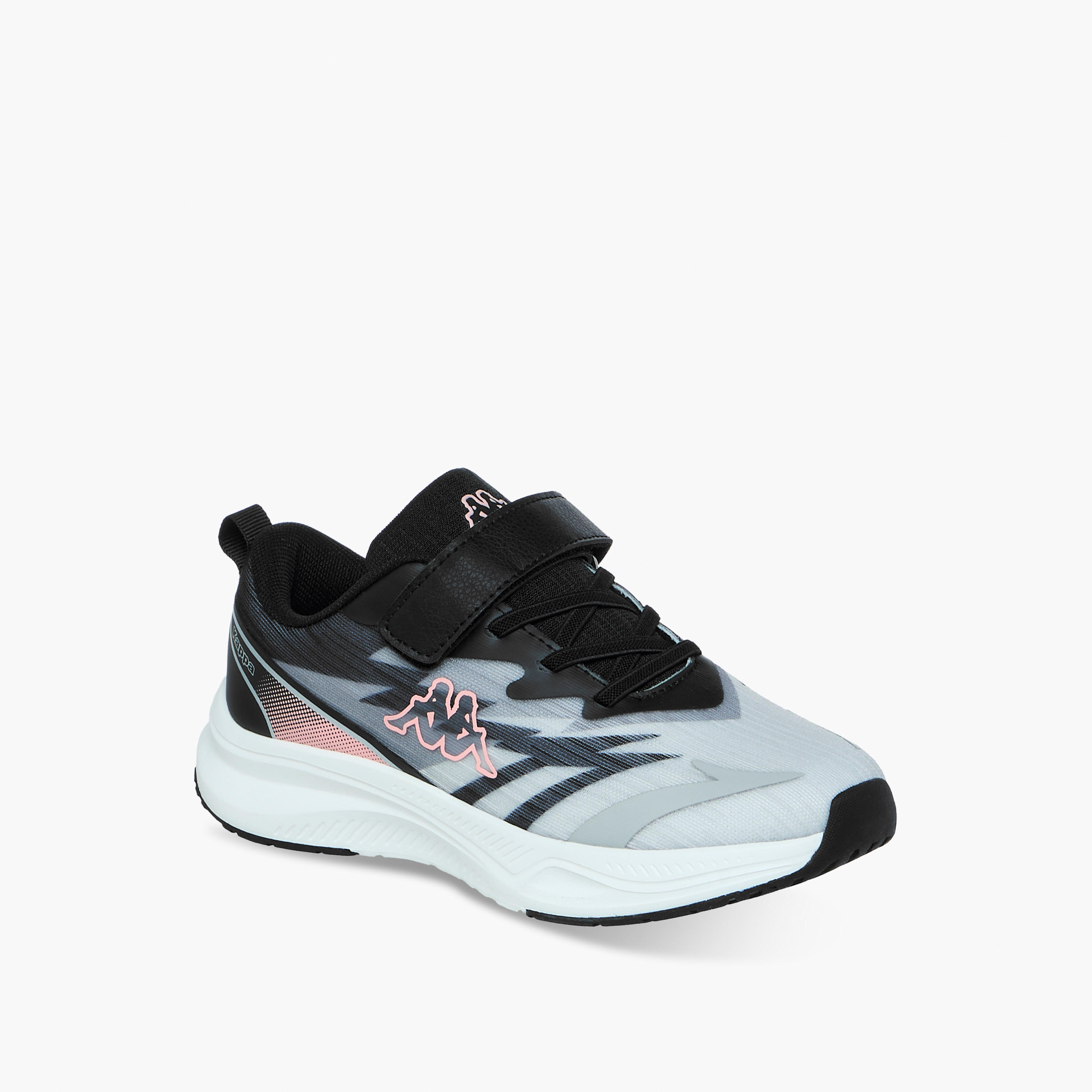 Kappa Girls Printed Hook & Loop Walking Shoes-girls-shoes-sports-image-2
