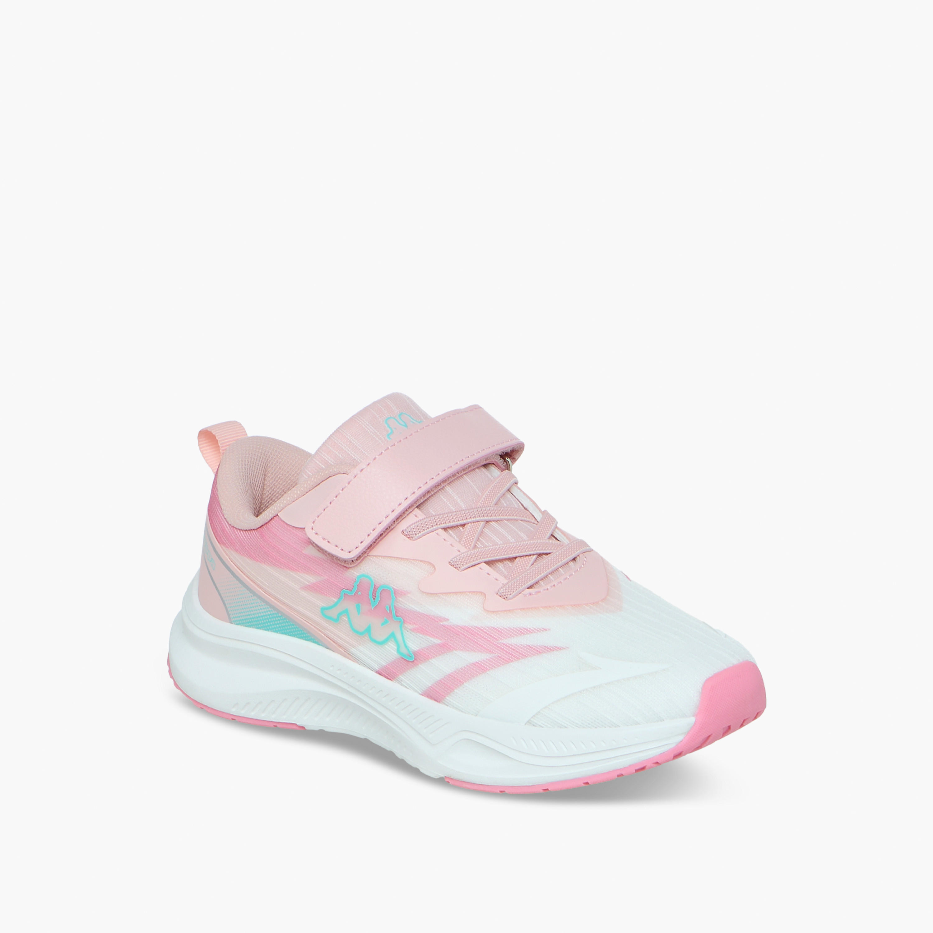Kappa Girls Printed Hook & Loop Walking Shoes-girls-shoes-sports-image-2