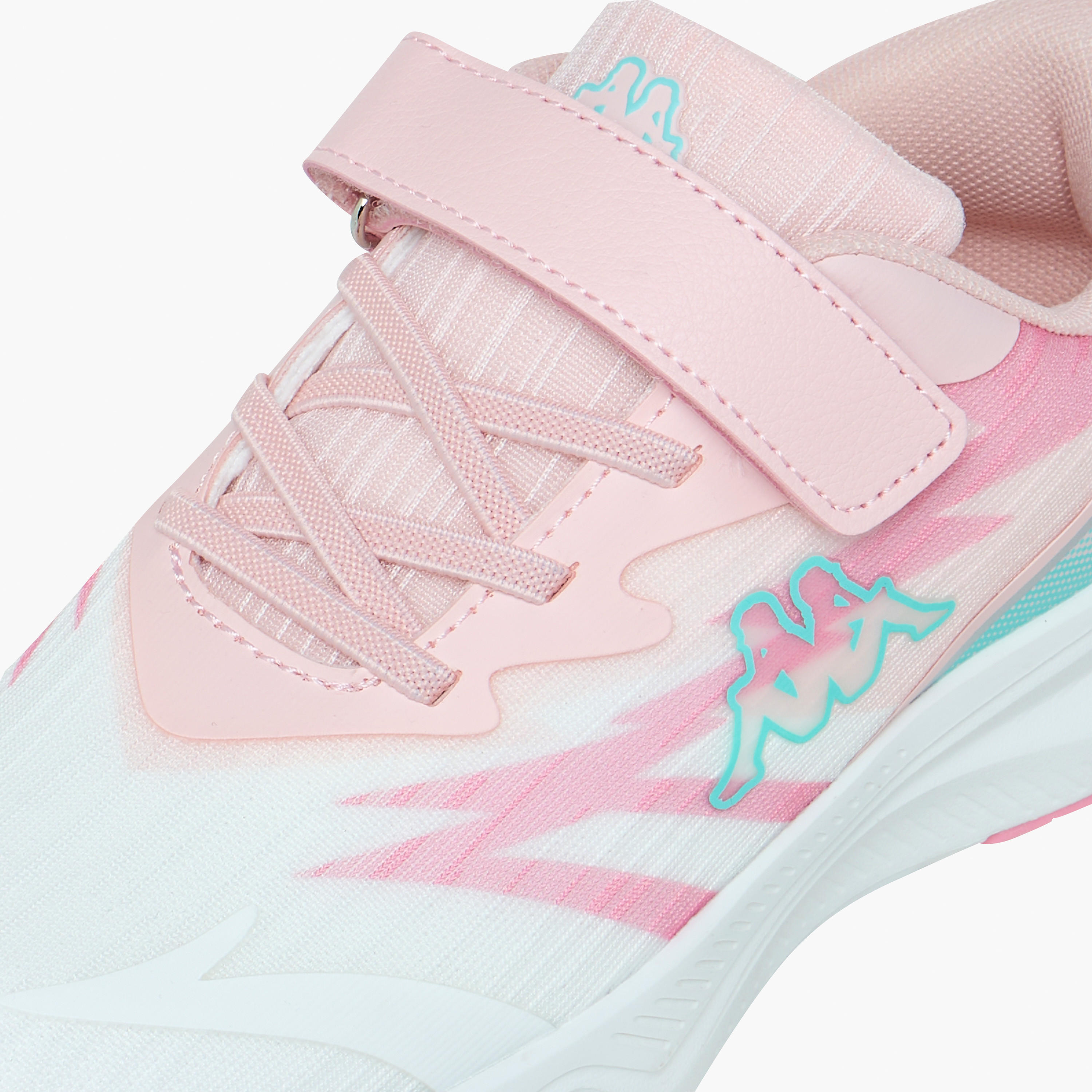 Kappa Girls Printed Hook & Loop Walking Shoes-girls-shoes-sports-image-4