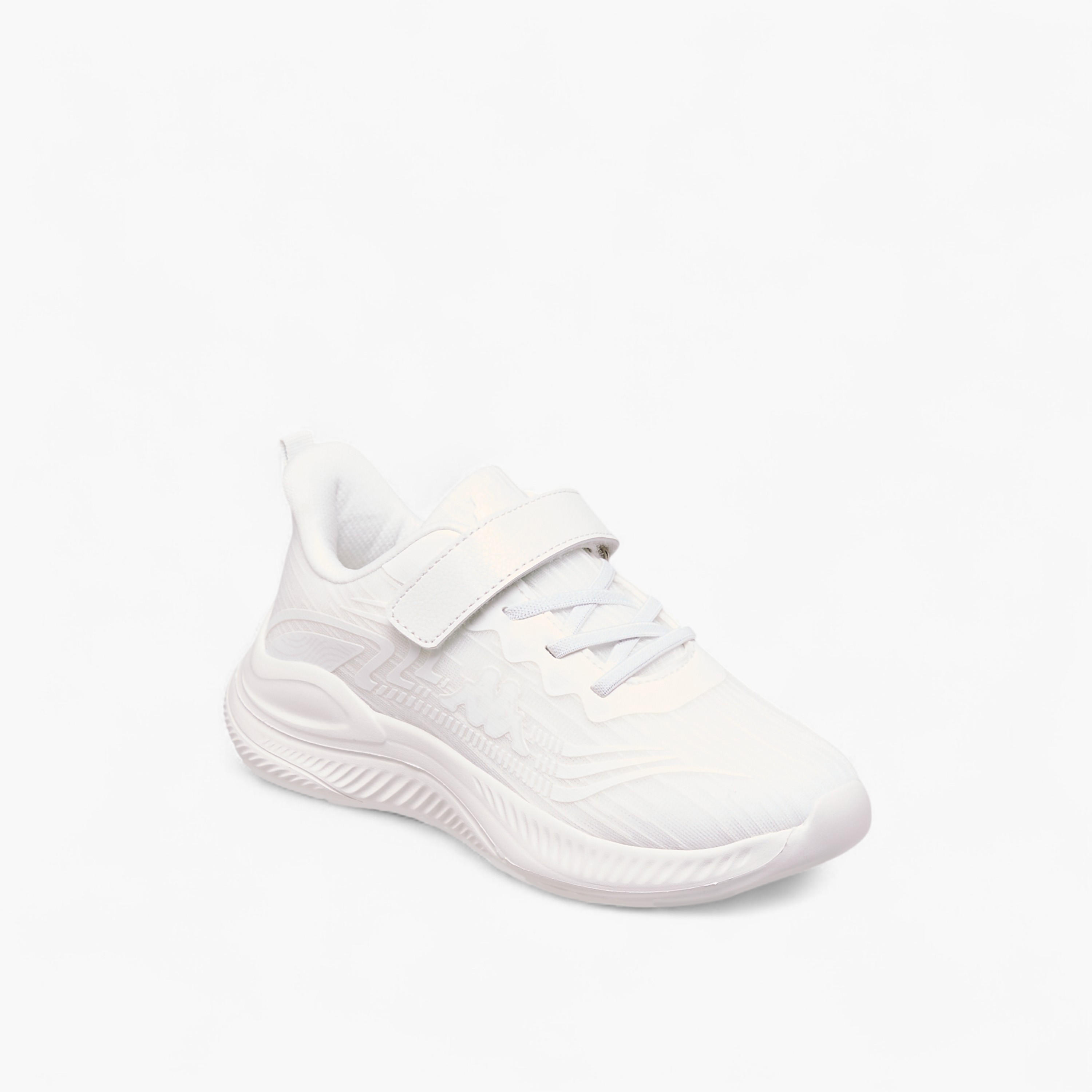 Kappa Girls Logo Print Hook & Loop Walking Shoes-girls-shoes-sports-image-2