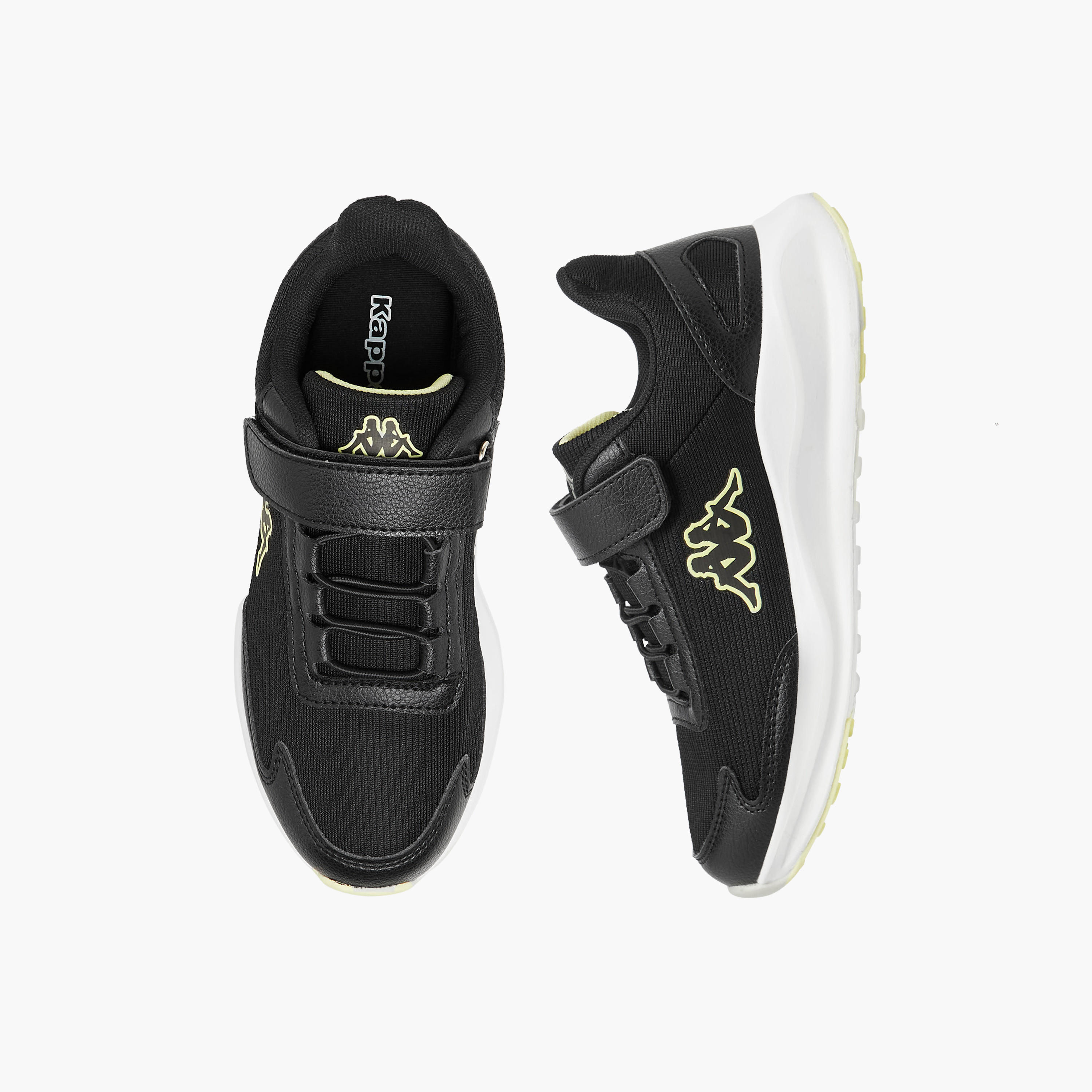 Kappa Kids Hook and Loop Sports Shoes-girls-shoes-sports-image-1