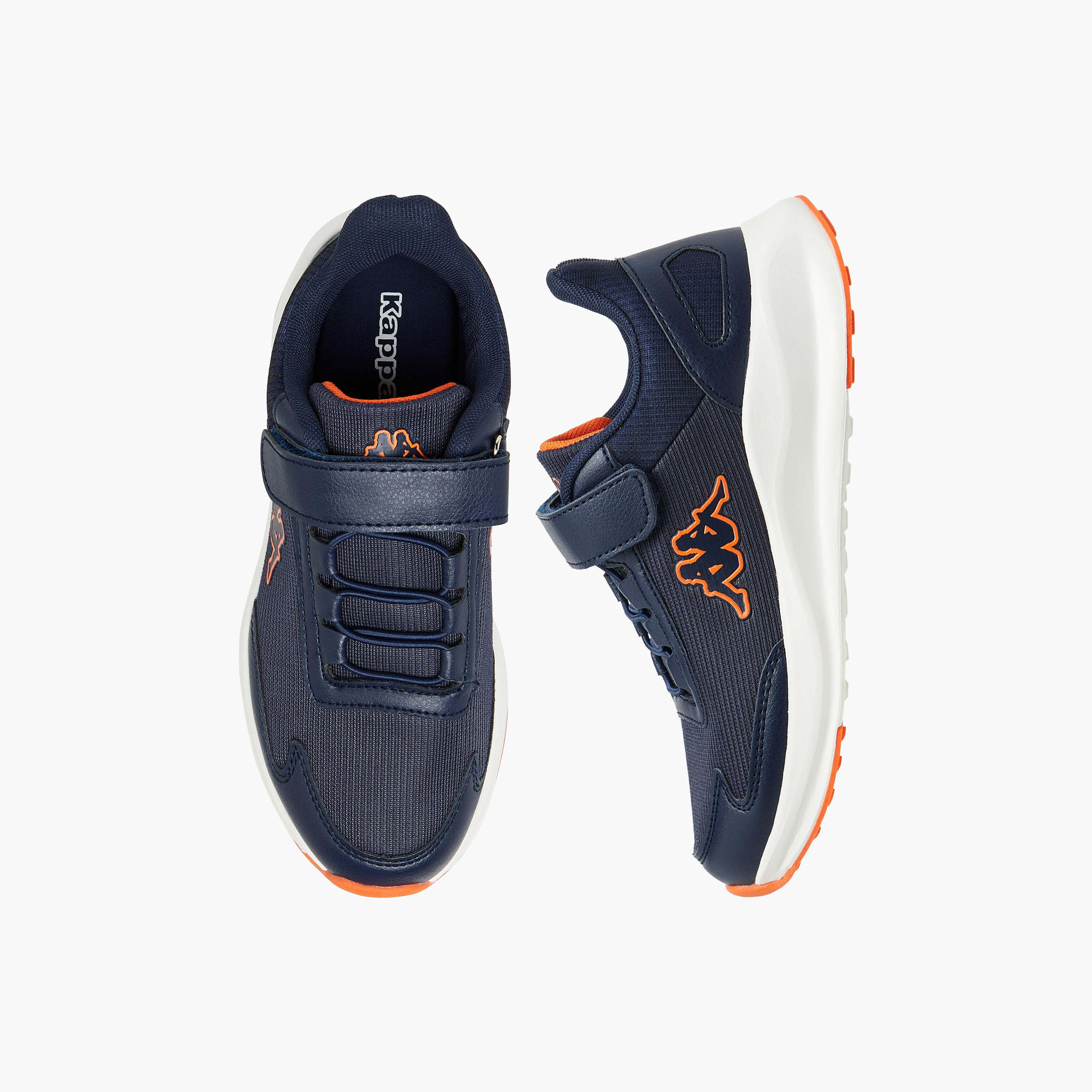 Kappa Kids Hook and Loop Sports Shoes-girls-shoes-sports-image-1