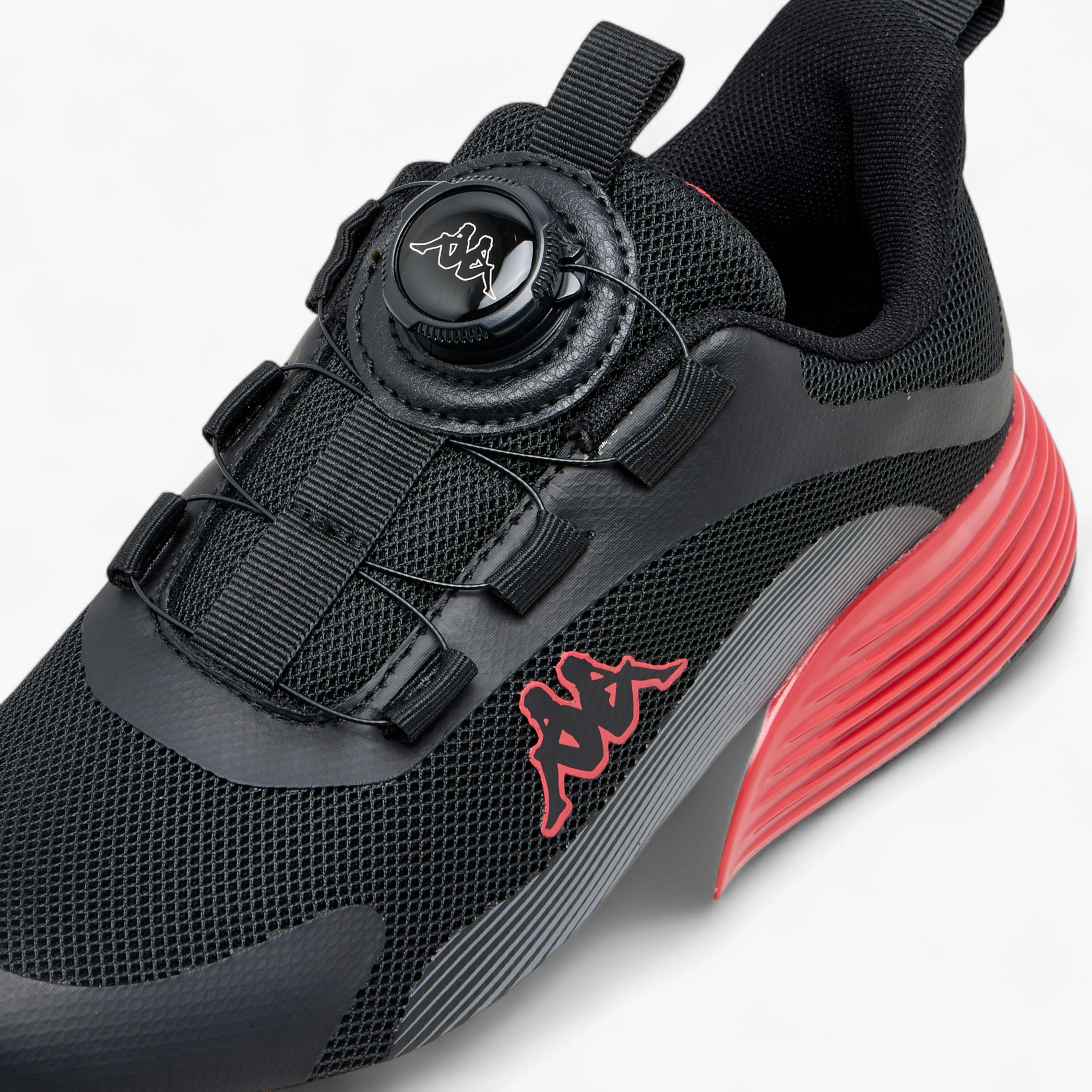 Kappa Kids Drawstring Cushioned Sole Walking Shoes-boys-shoes-sneakers-image-4