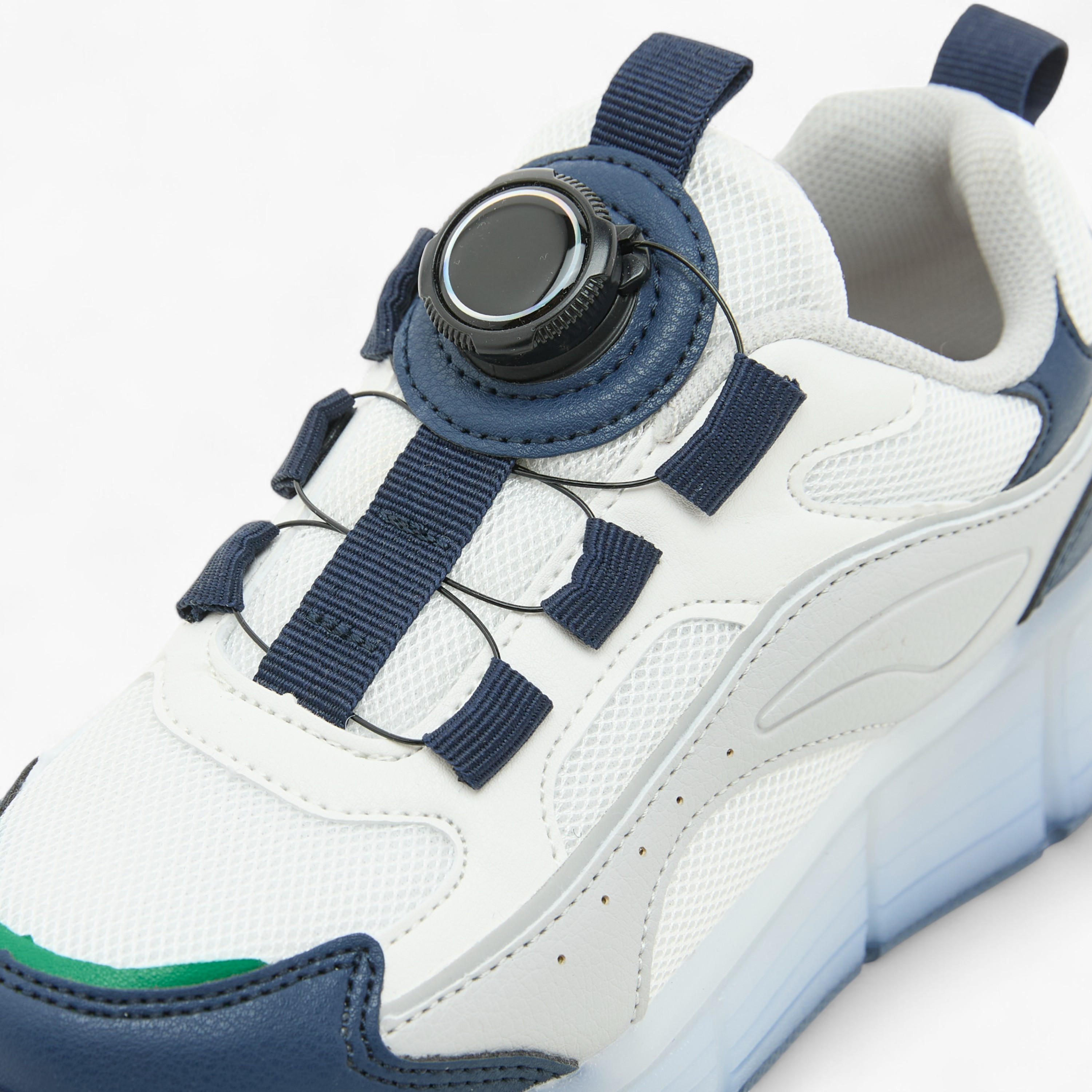 Mister Duchini Boys Rotating Buckle Light-Up Ankle Sneakers-boys-shoes-sneakers-image-6