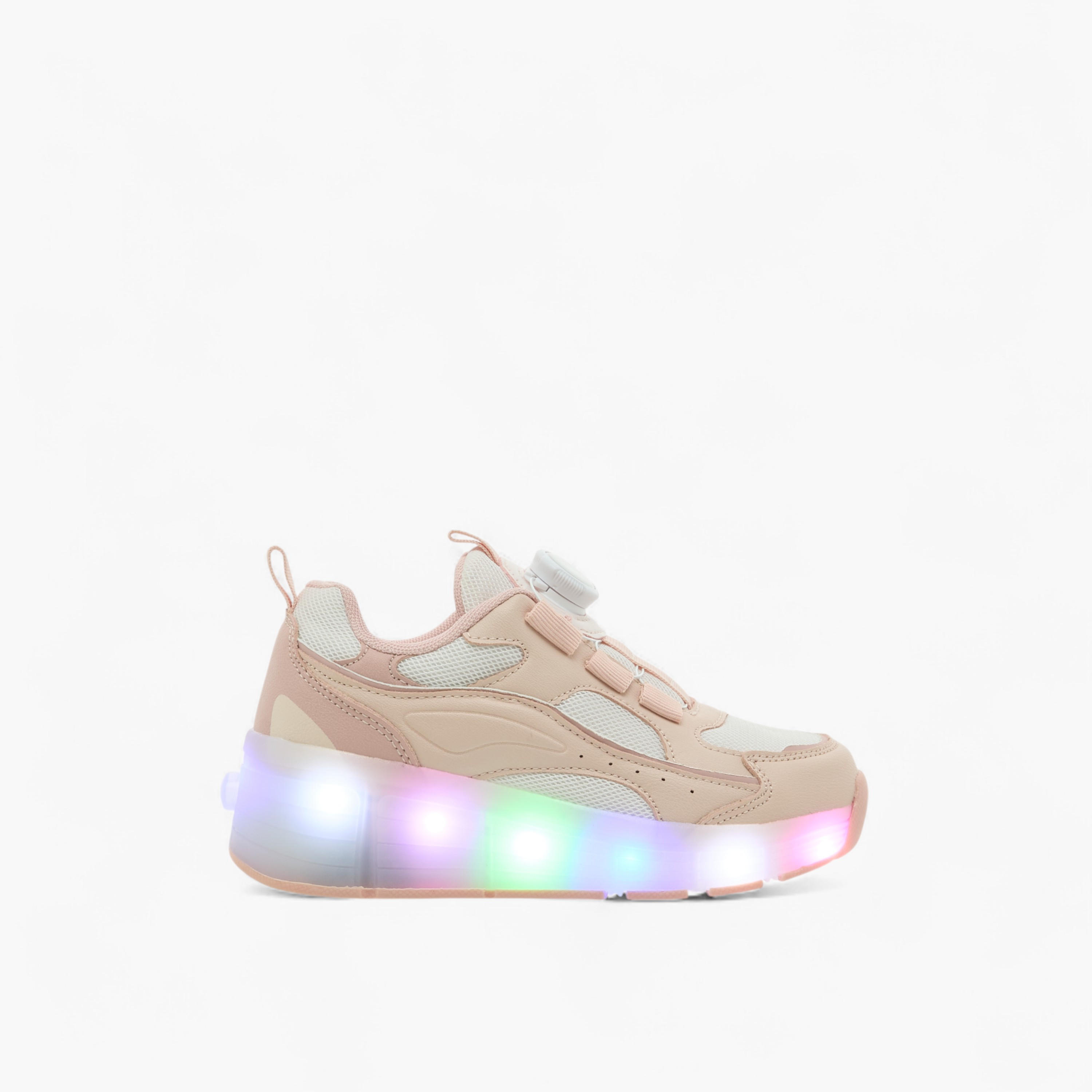 حذاء سنيكرز بإضاءة وإبزيم إغلاق دوّار من ليتل ميسي-girls-shoes-sneakers-image-4