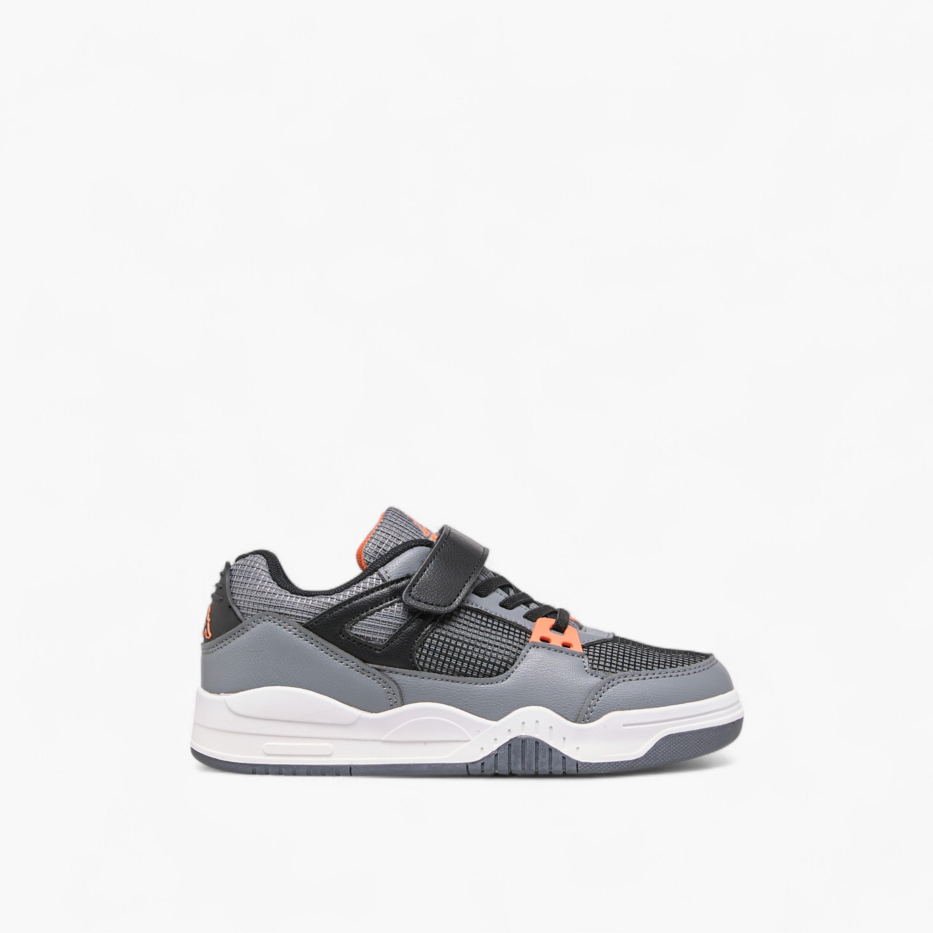 Kappa Kids' Logo Detail Sneakers with Hook and Loop Closure-boys-shoes-sneakers-image-3