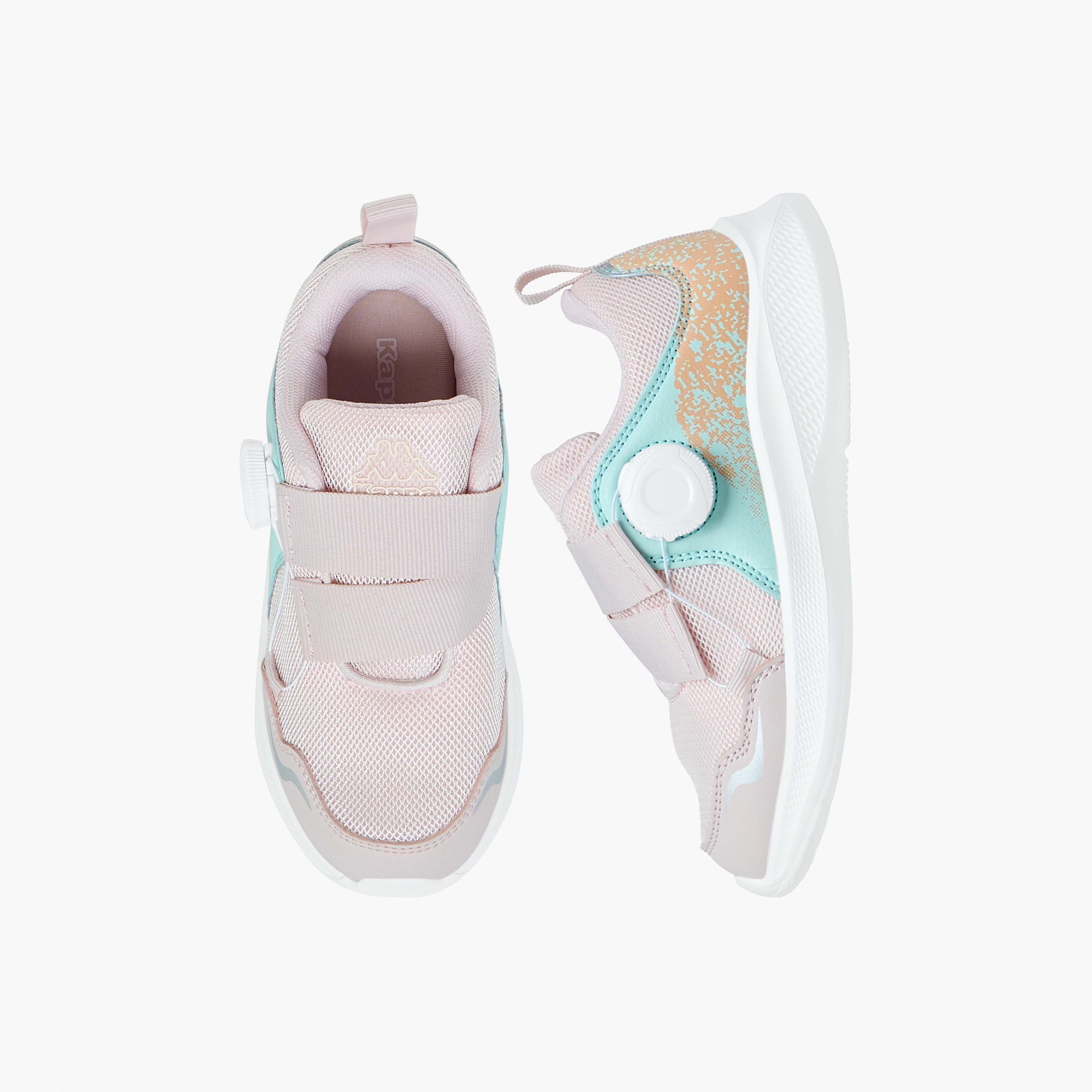Kappa Girls Colourblock Slip-On Walking Shoes-girls-shoes-sports-image-1