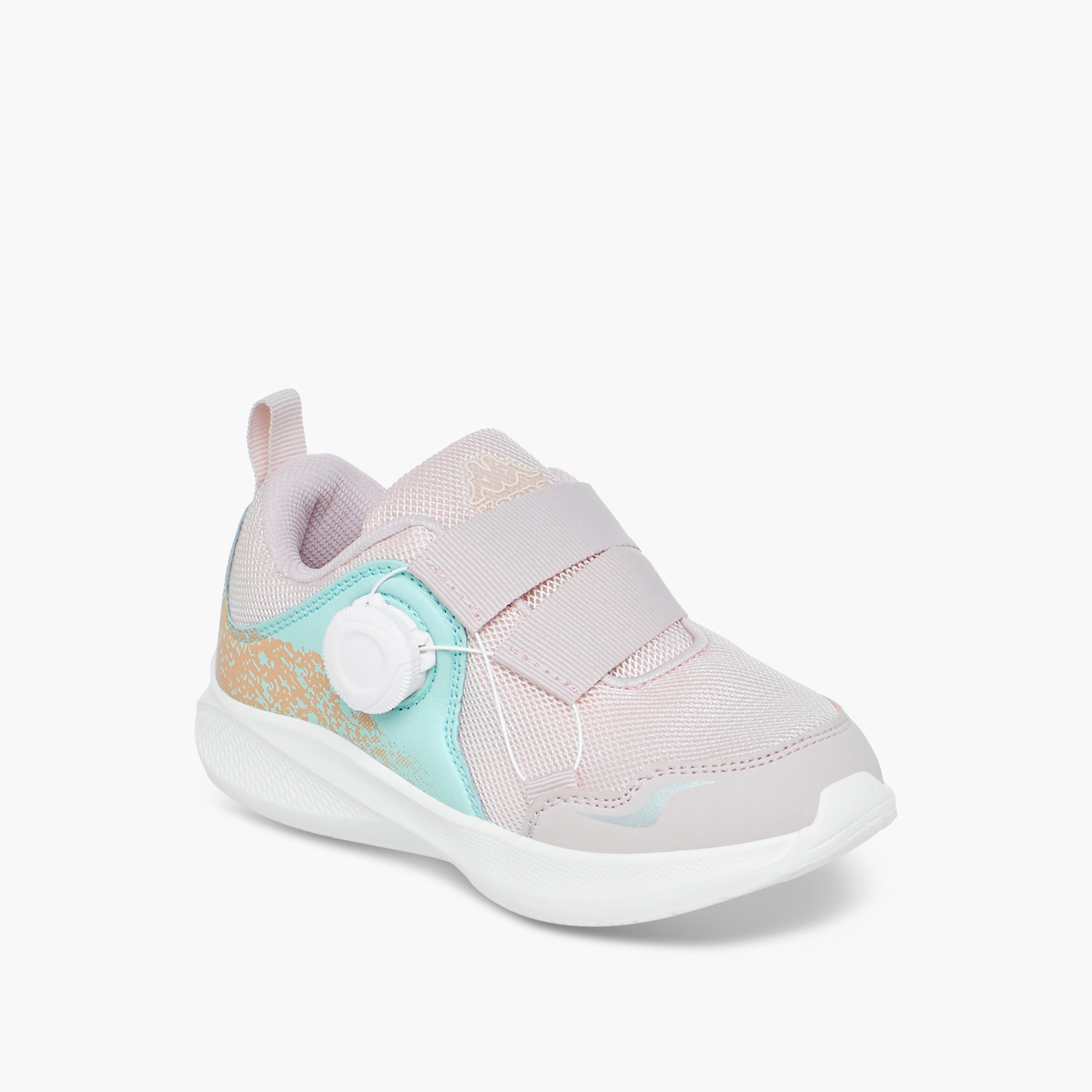 Kappa Girls Colourblock Slip-On Walking Shoes-girls-shoes-sports-image-2