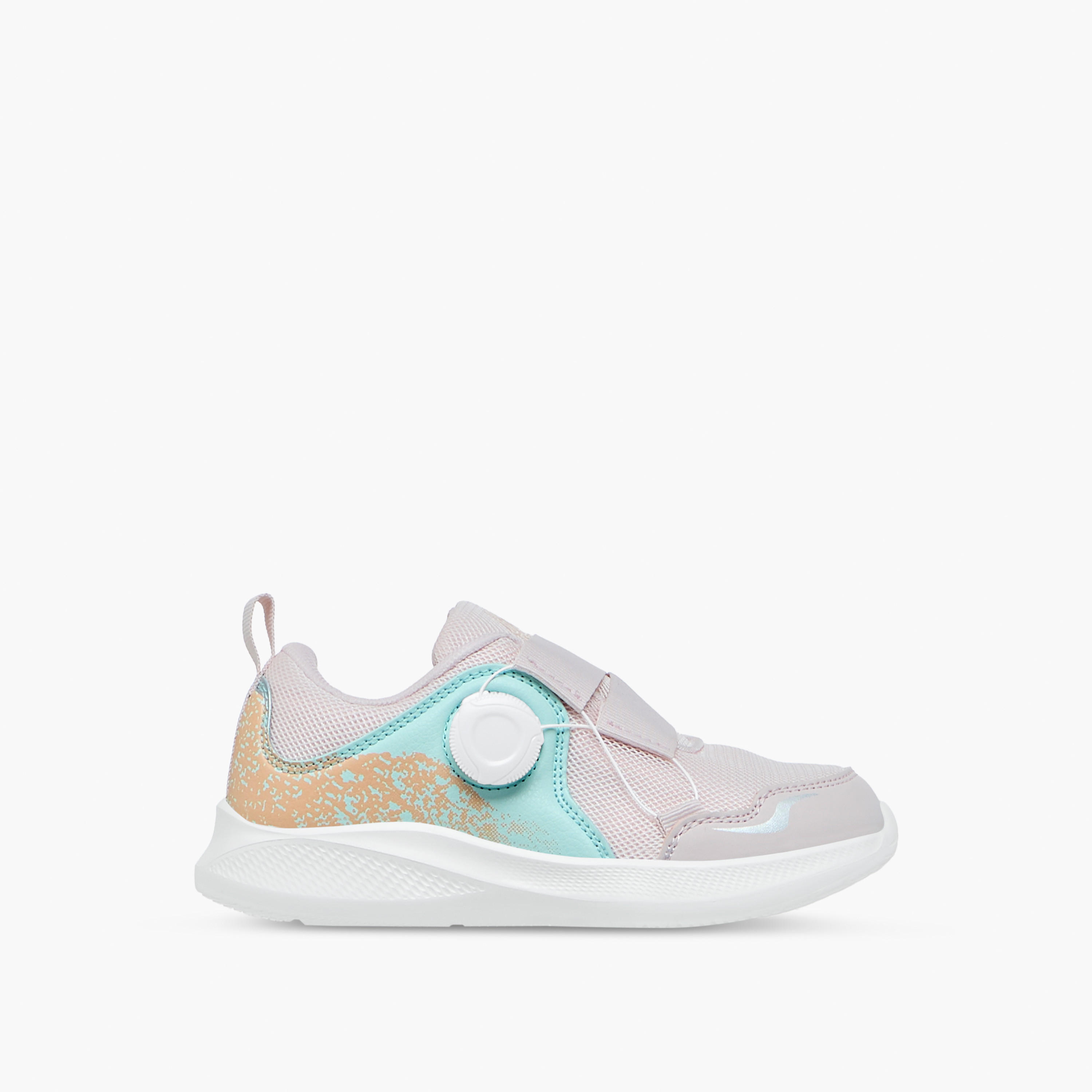 Kappa Girls Colourblock Slip-On Walking Shoes-girls-shoes-sports-image-3