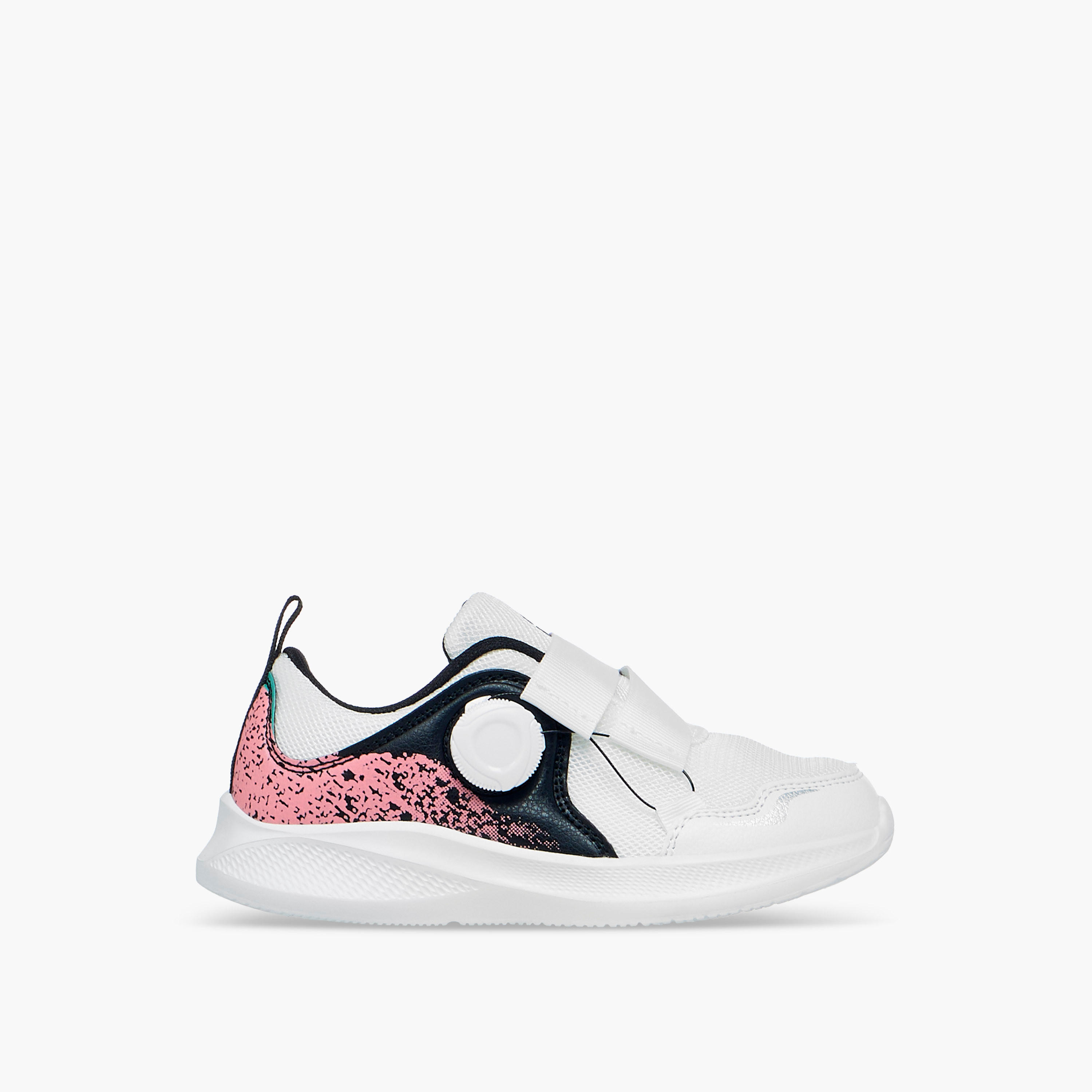 Kappa Girls Colourblock Slip-On Walking Shoes-girls-shoes-sports-image-3