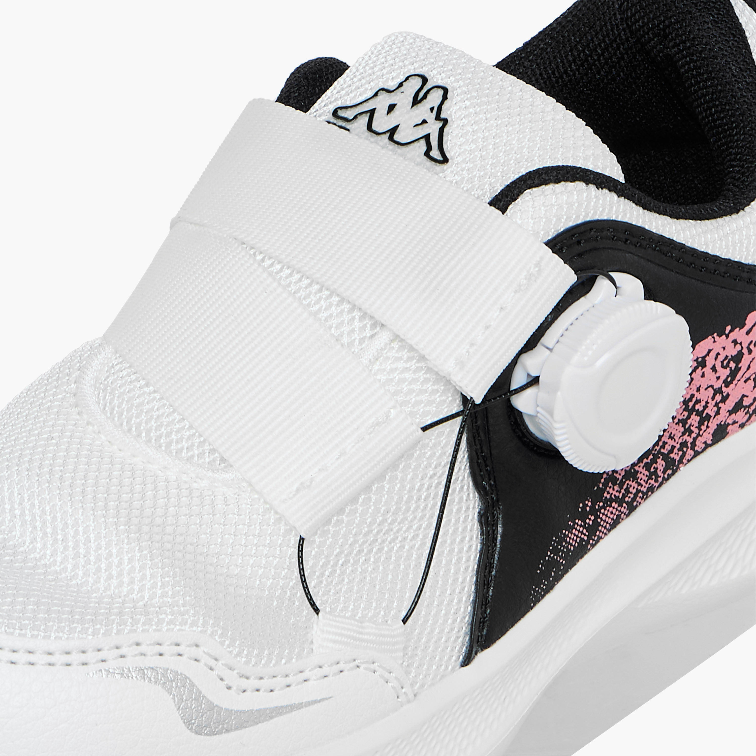 Kappa Girls Colourblock Slip-On Walking Shoes-girls-shoes-sports-image-4