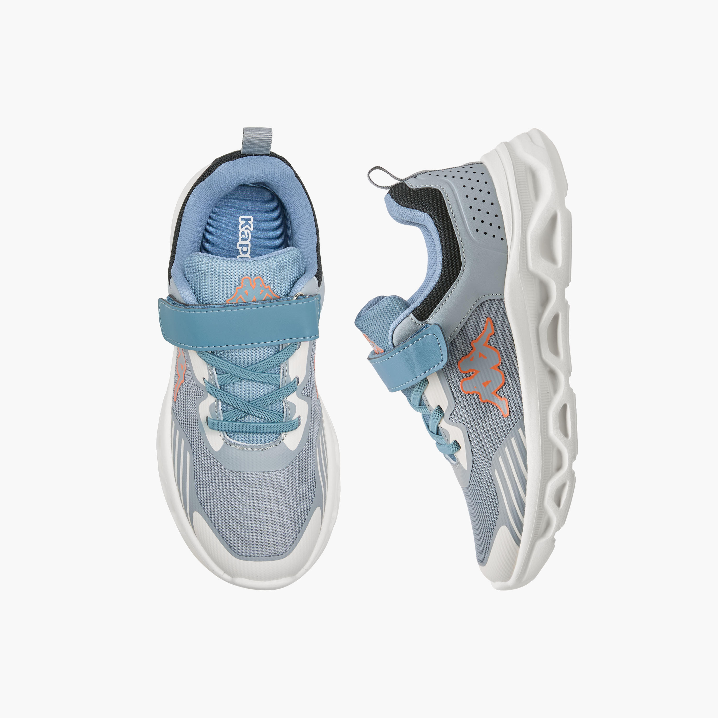 Kappa Boys Hook & Loop Sports Shoes-boys-shoes-sports-image-1