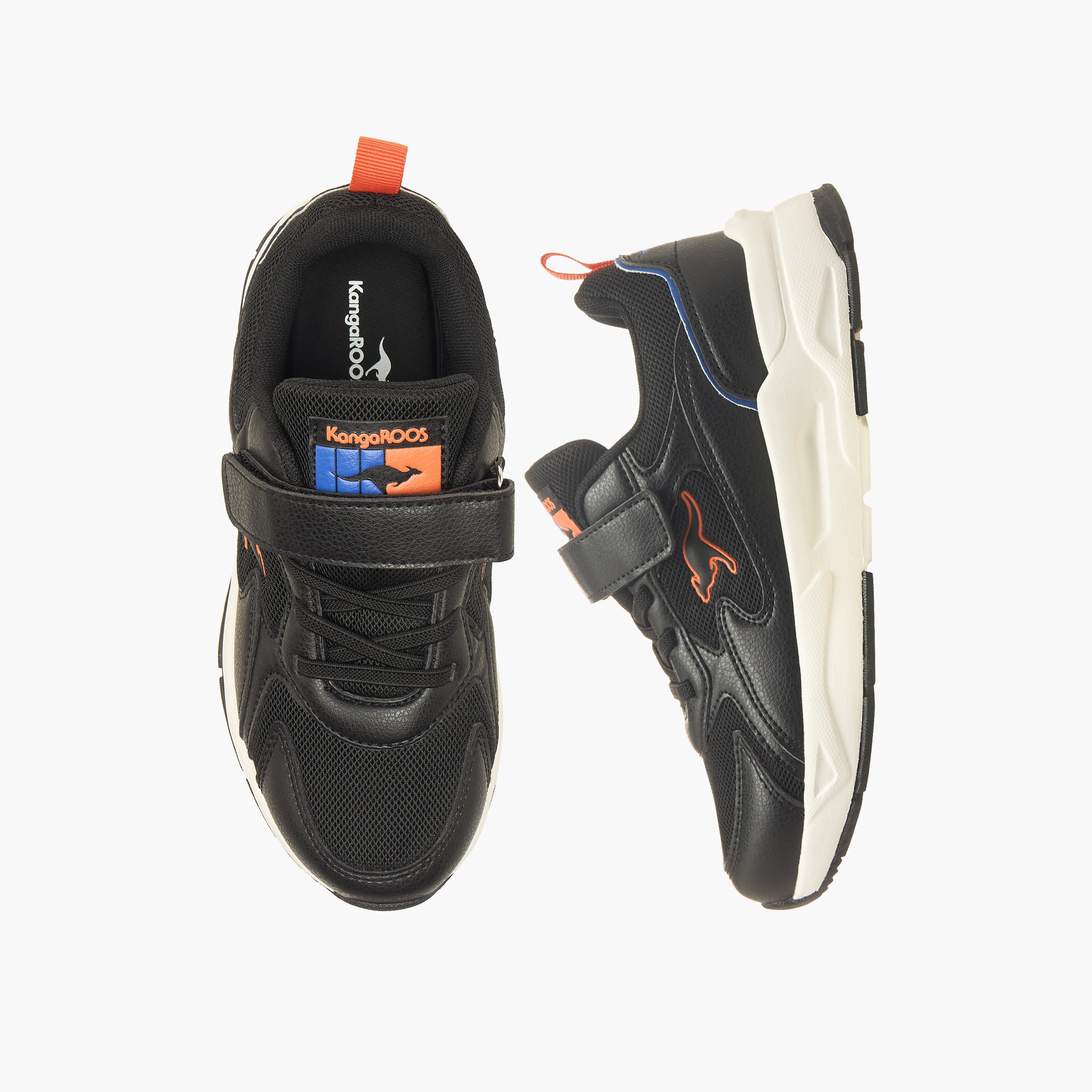 KangaROOS Boys Hook & Loop Sports Shoes-boys-shoes-sports-image-1