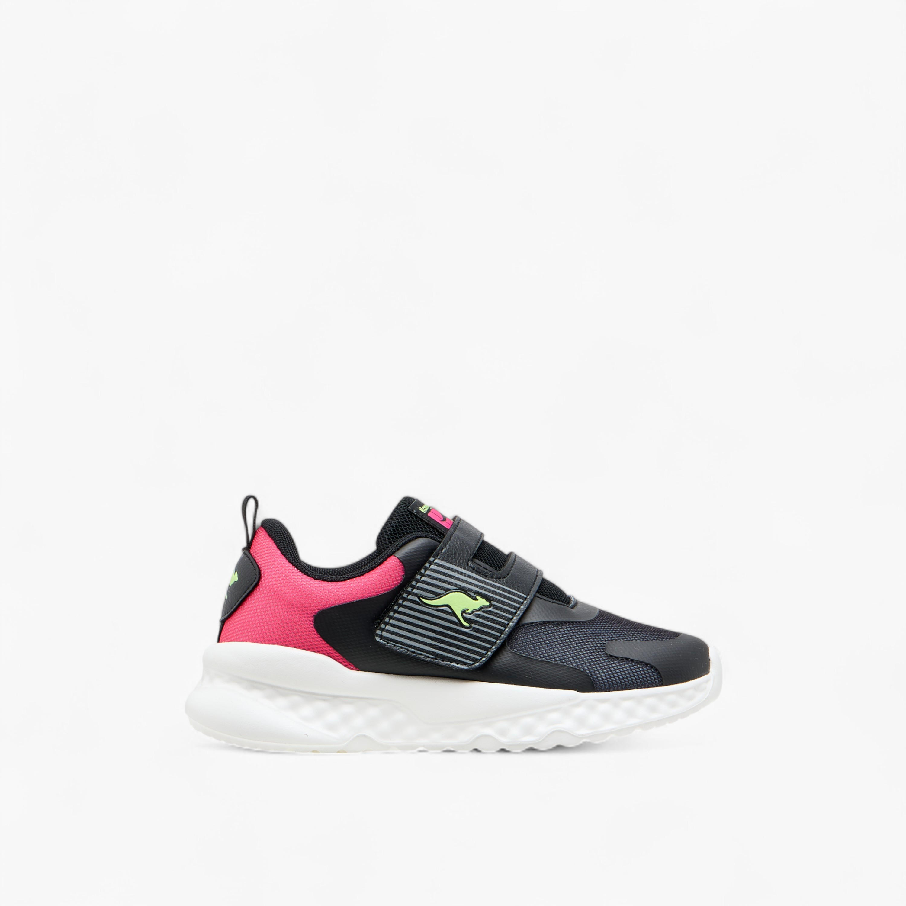 Kangaroos Girls Colourblock Hook & Loop Walking Shoes-girls-shoes-sports-image-3