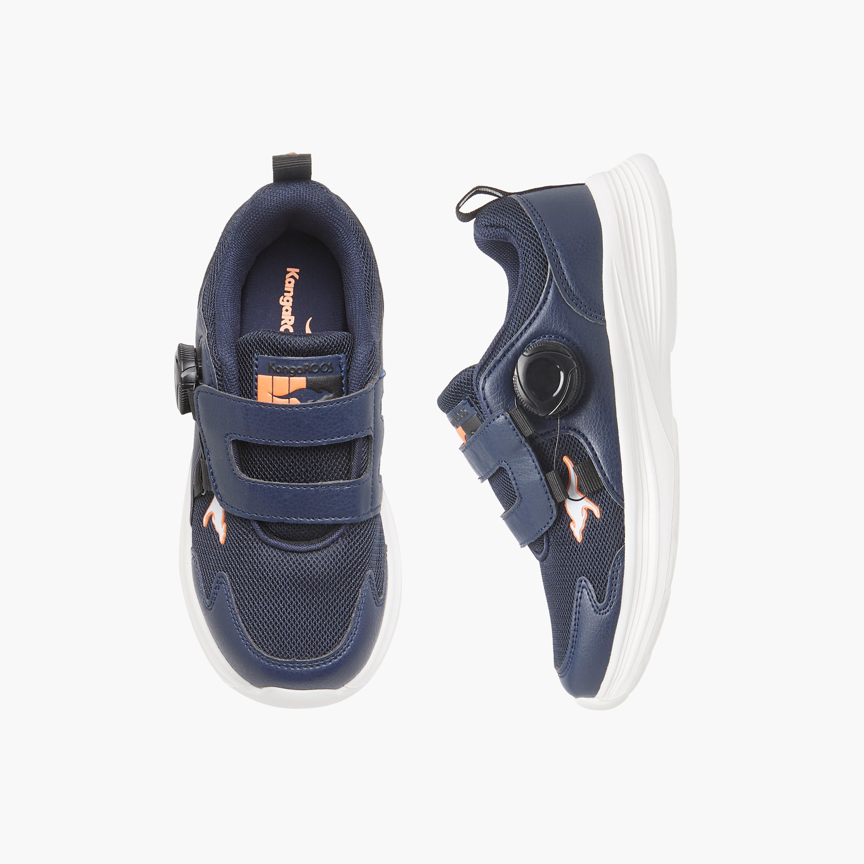 Kangaroos Kids Hook & Loop Lightweight Walking Shoes-boys-shoes-sneakers-image-1