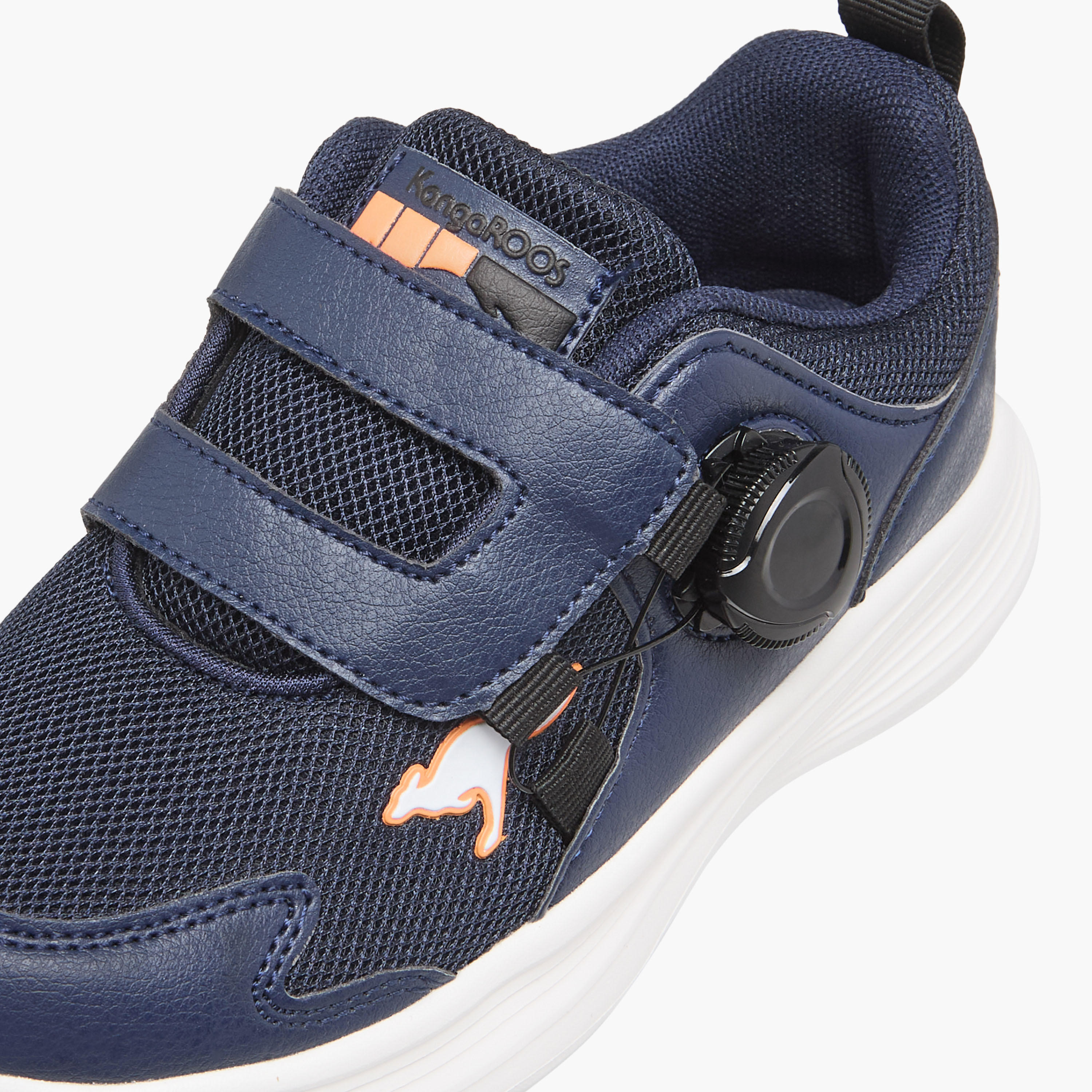 Kangaroos Kids Hook & Loop Lightweight Walking Shoes-boys-shoes-sneakers-image-4