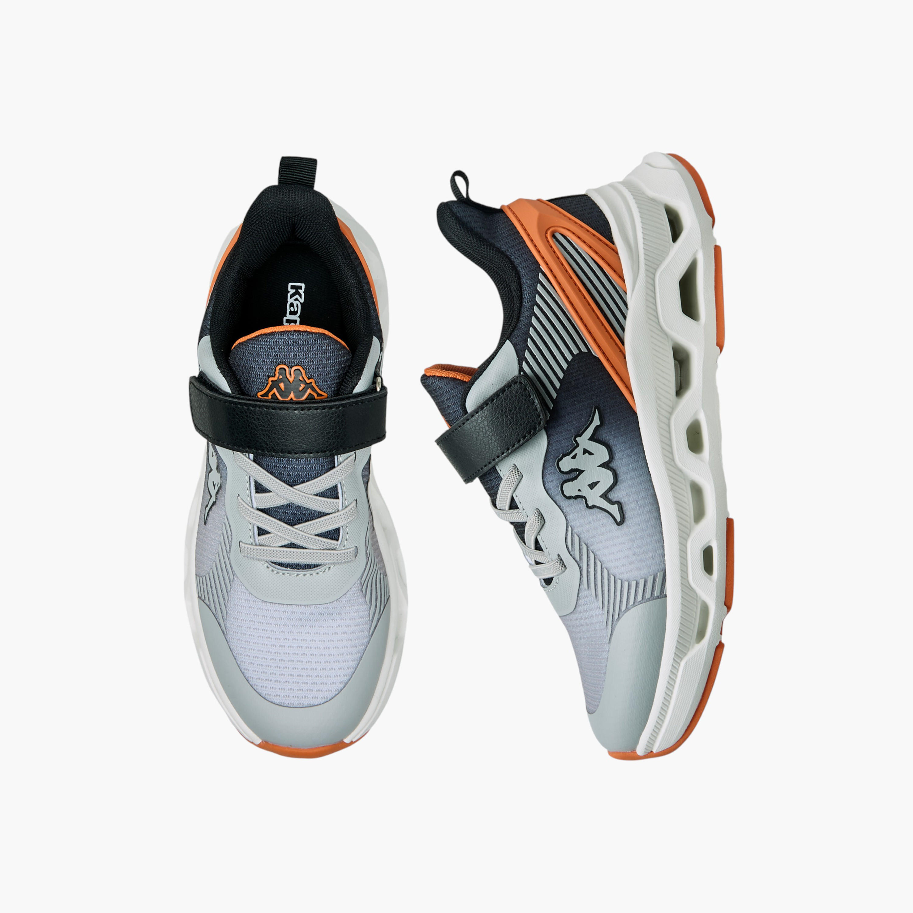 Kappa Boys Hook & Loop Sports Shoes-boys-shoes-sports-image-1