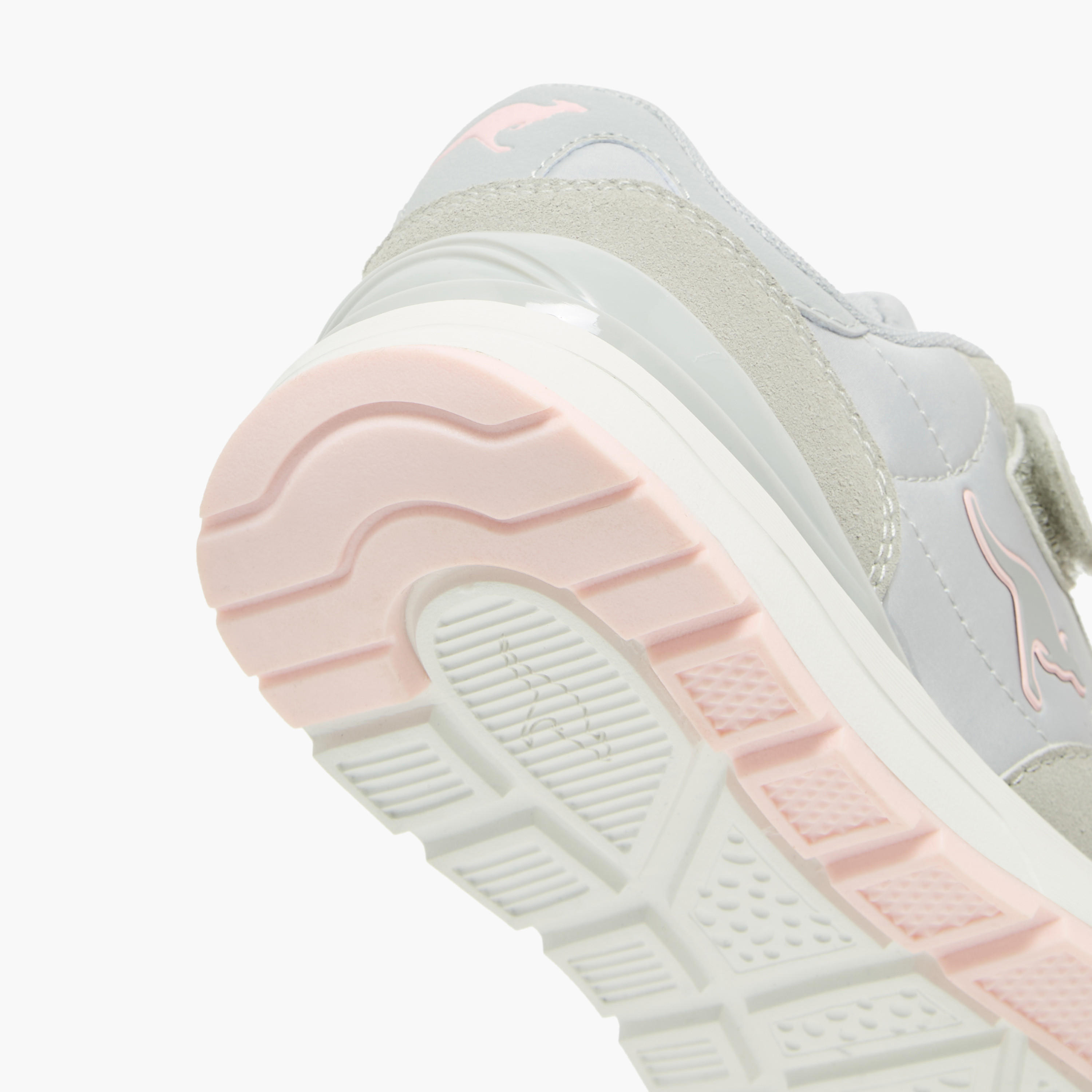 KangaROOS Girls Panelled Hook & Loop Sports Shoes-girls-shoes-sneakers-image-8