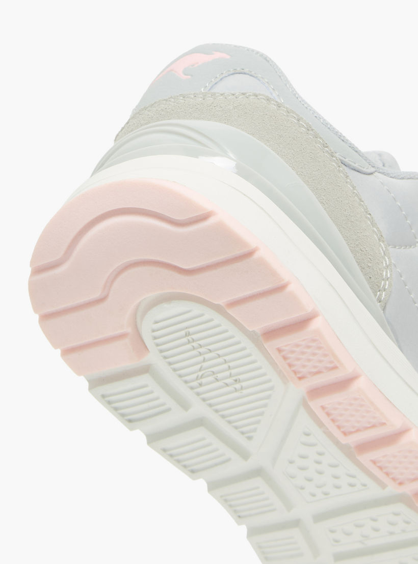 KangaROOS Girls Panelled Hook & Loop Sports Shoes-girls-shoes-sneakers-image-8