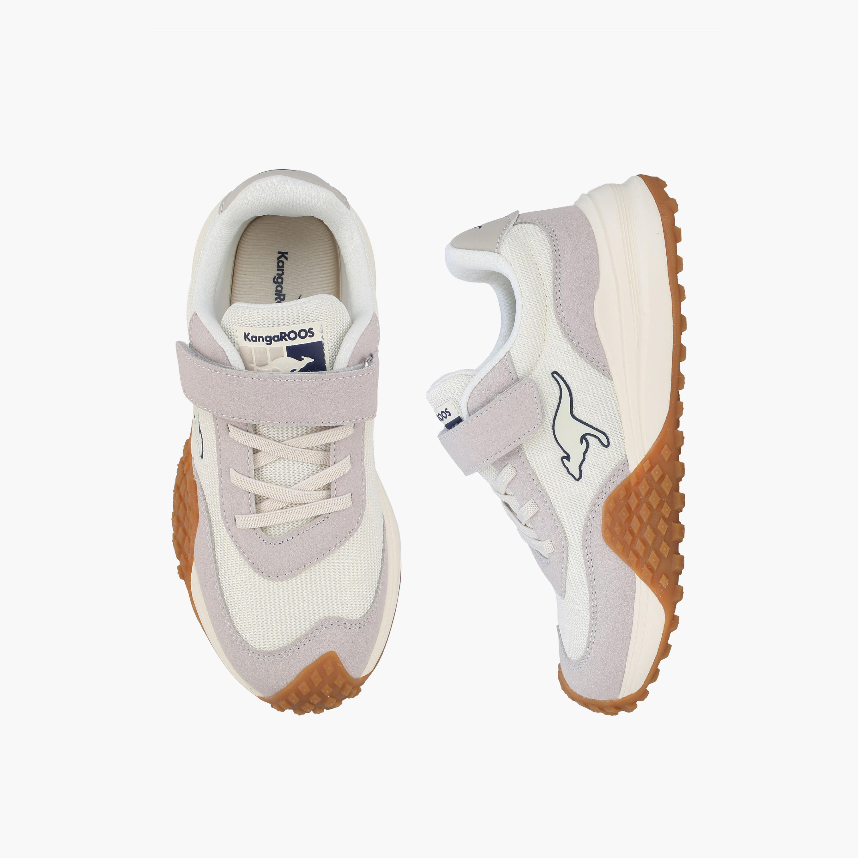 حذاء رياضي بشريط إغلاق للأطفال من كانجاروز-girls-shoes-sneakers-image-1