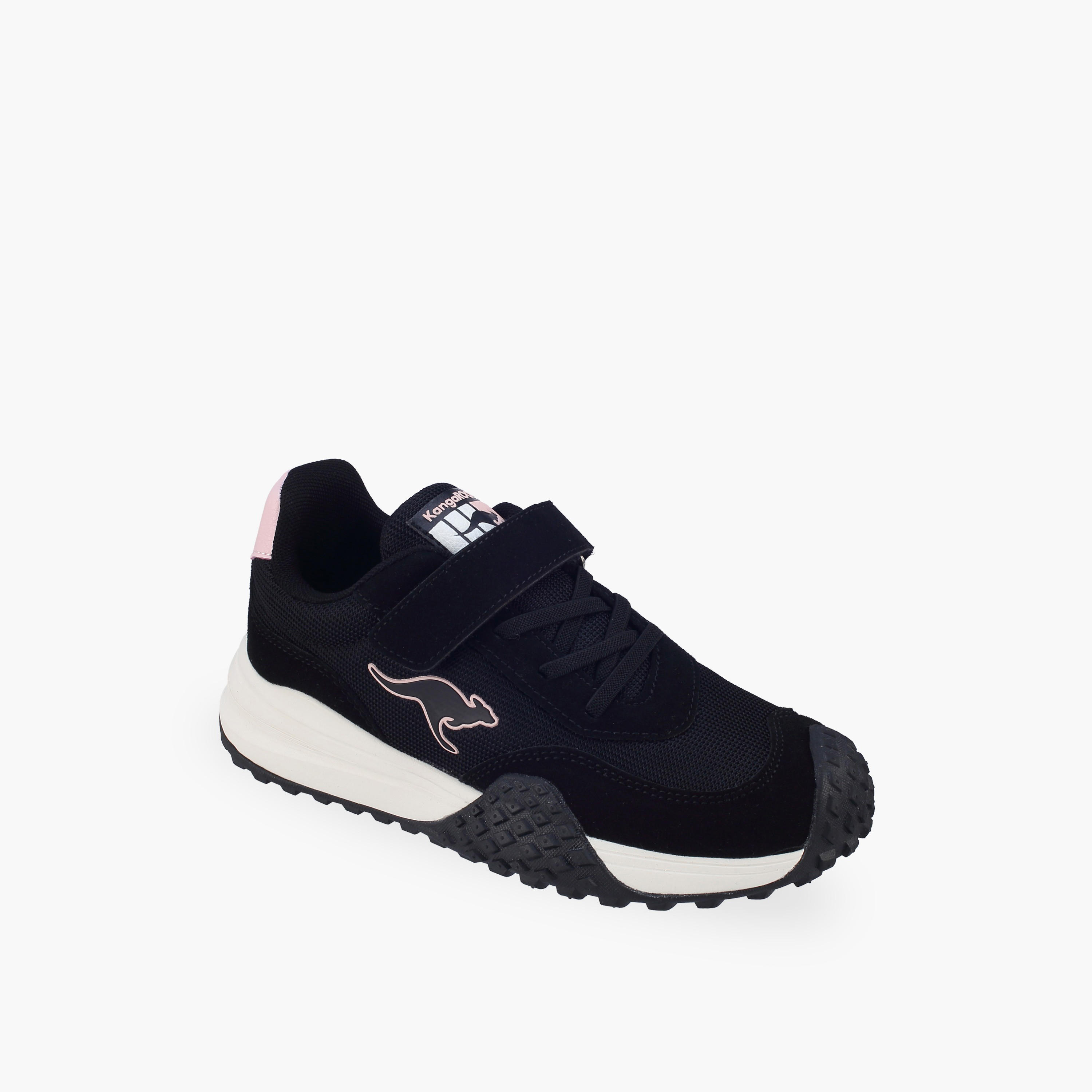 حذاء سنيكرز بشريط إغلاق لاصق للبنات من كانجاروز-girls-shoes-sneakers-image-2