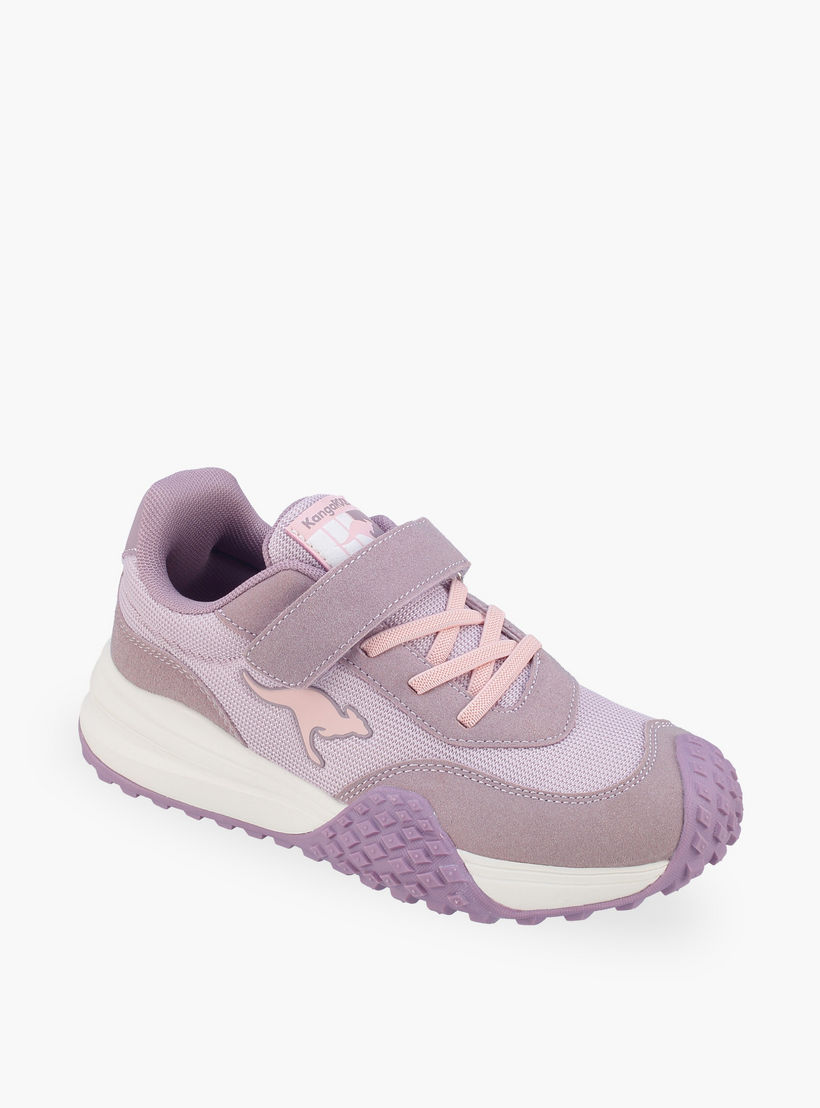حذاء سنيكرز بشريط إغلاق لاصق للبنات من كانجاروز-girls-shoes-sneakers-image-2