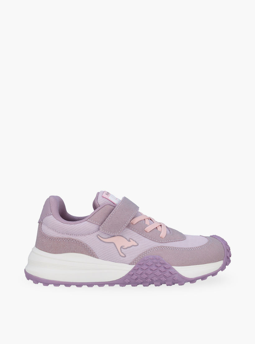 حذاء سنيكرز بشريط إغلاق لاصق للبنات من كانجاروز-girls-shoes-sneakers-image-3